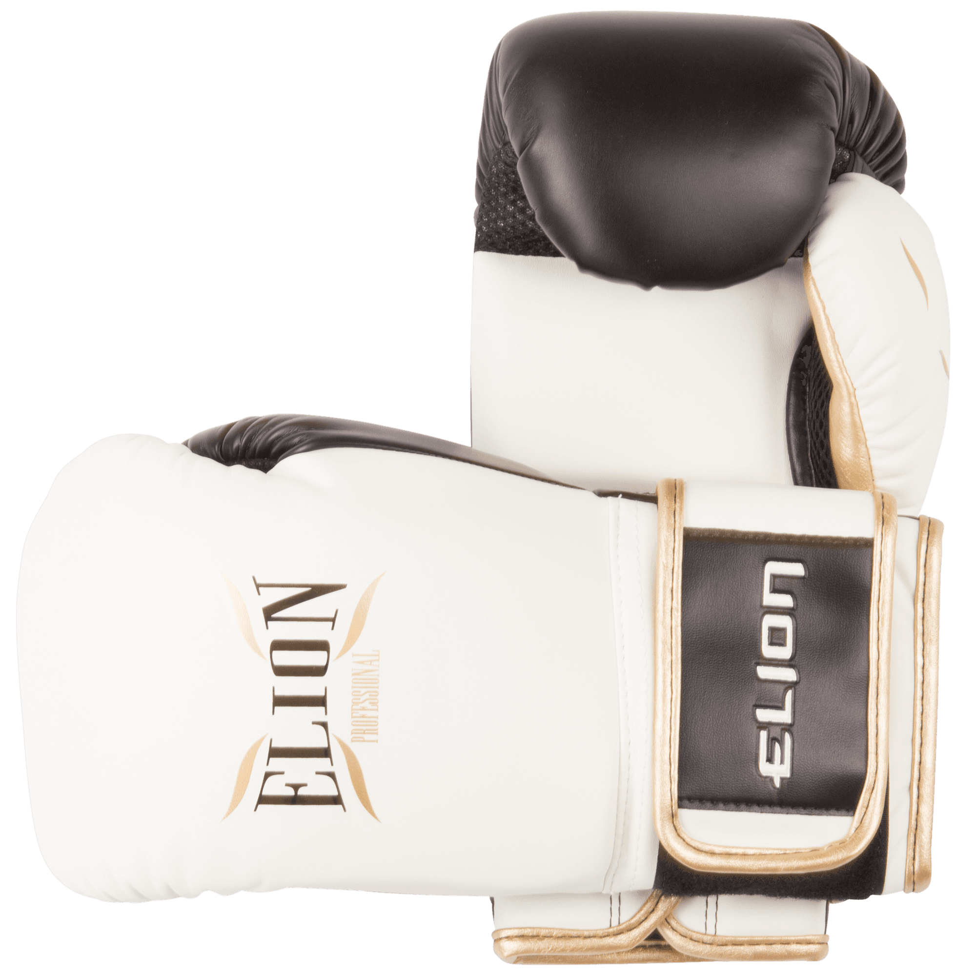 Gants de boxe ELION Audace - Black and White - Image 3