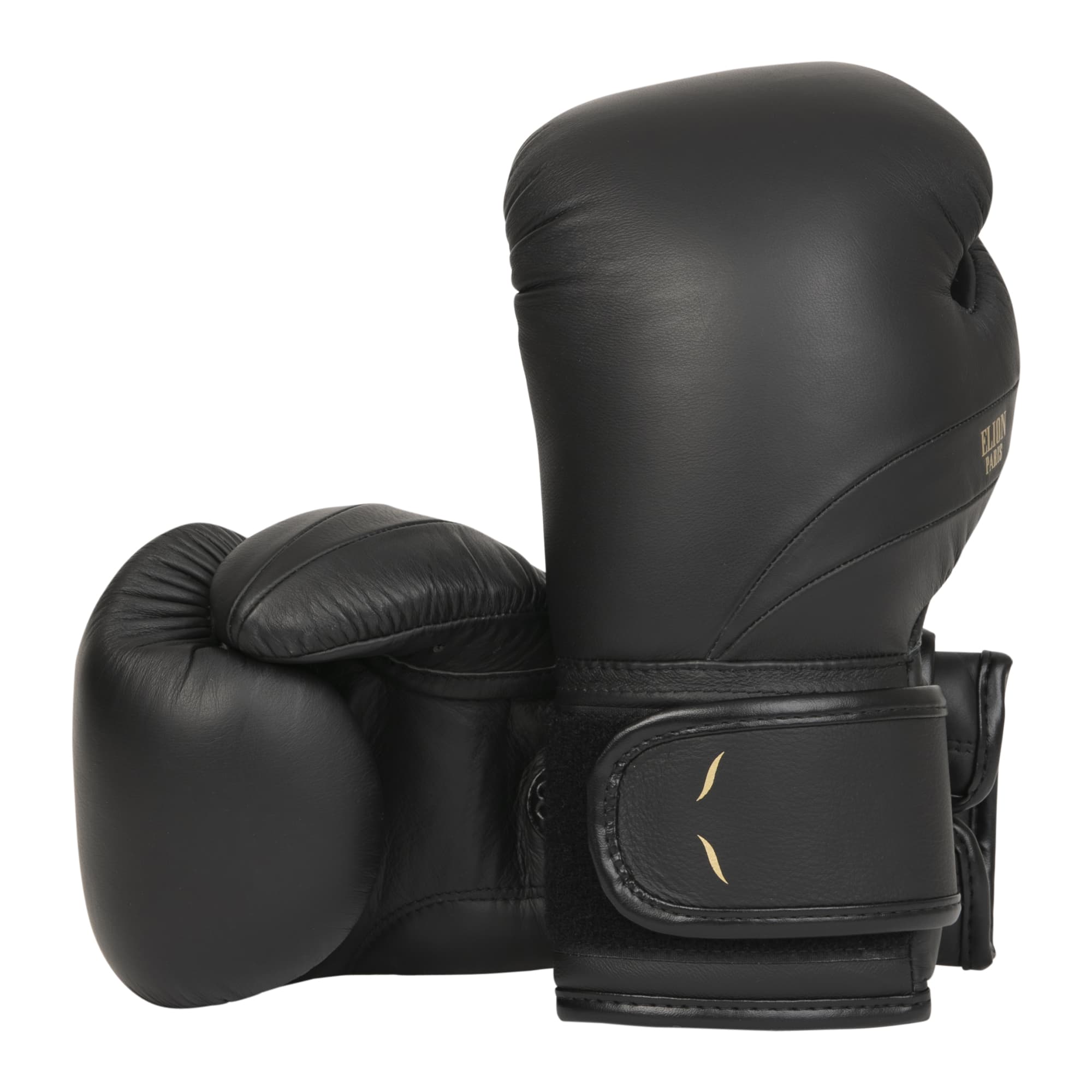L'Elégant de boxe ELION Paris Velcro - Noir Mat - Image 2