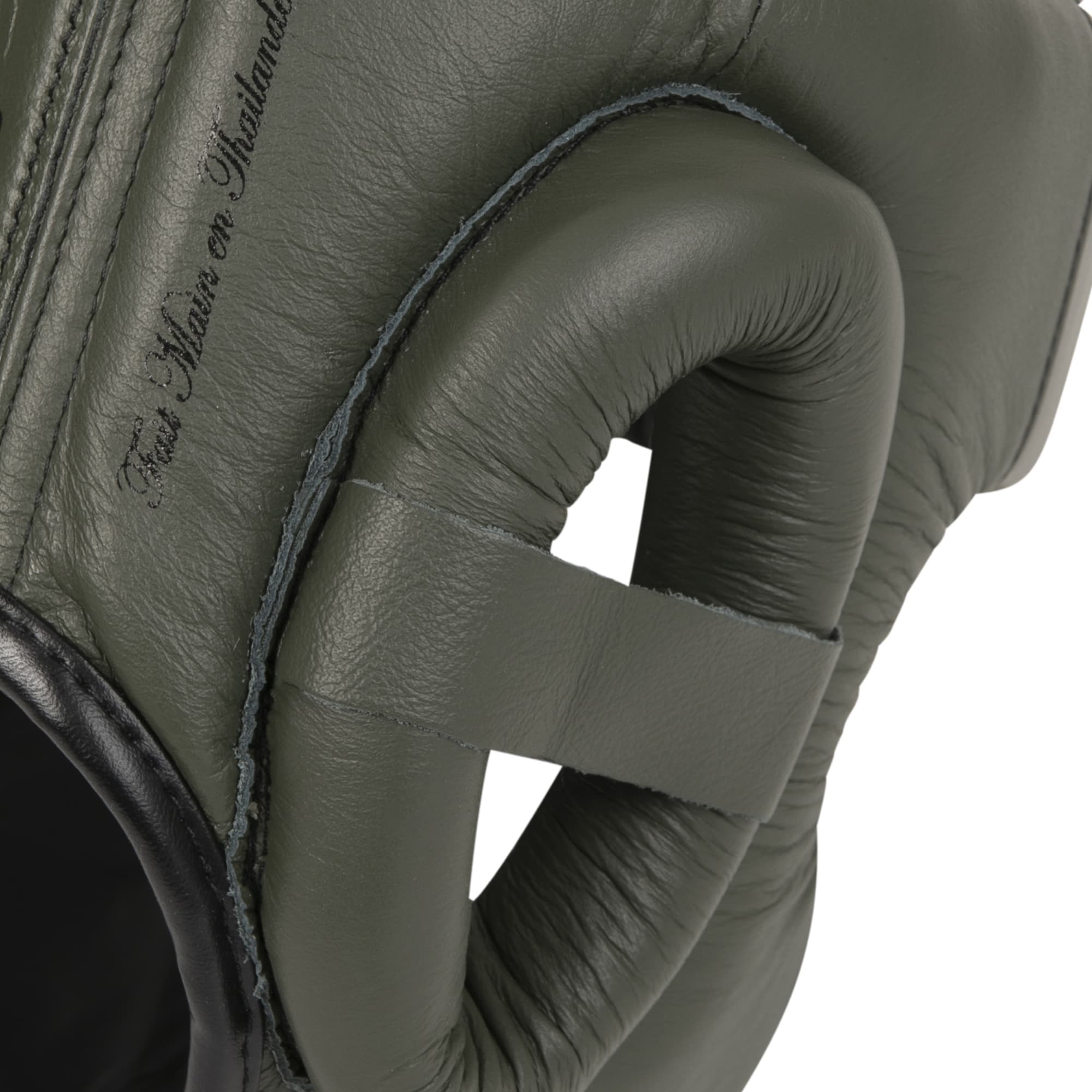 Casque de boxe ELION Paris Cuir Kaki - Image 4