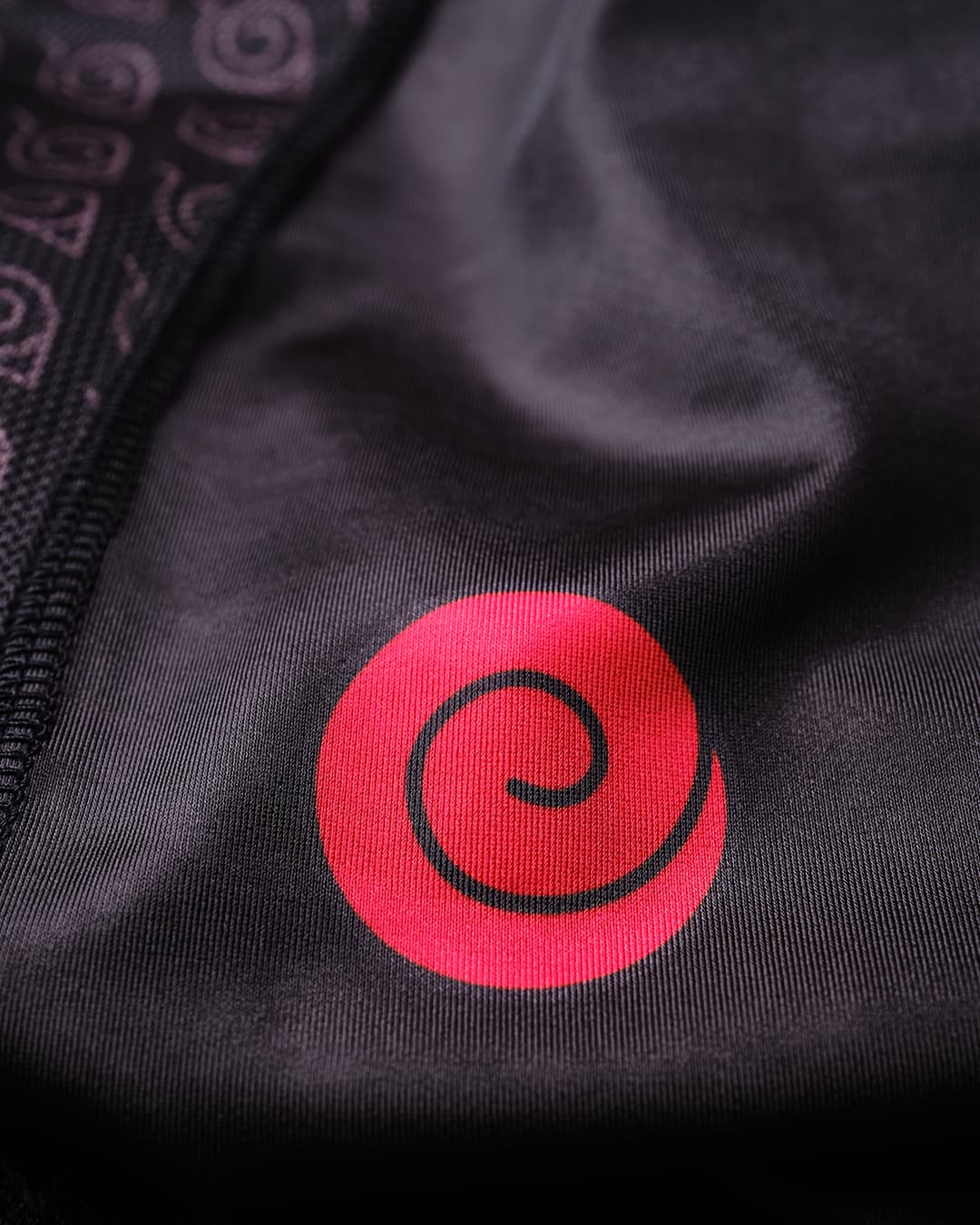 Rashguard NARUTO X ELION NARUTO NOIR/ORANGE - Manches Courtes - Image 3