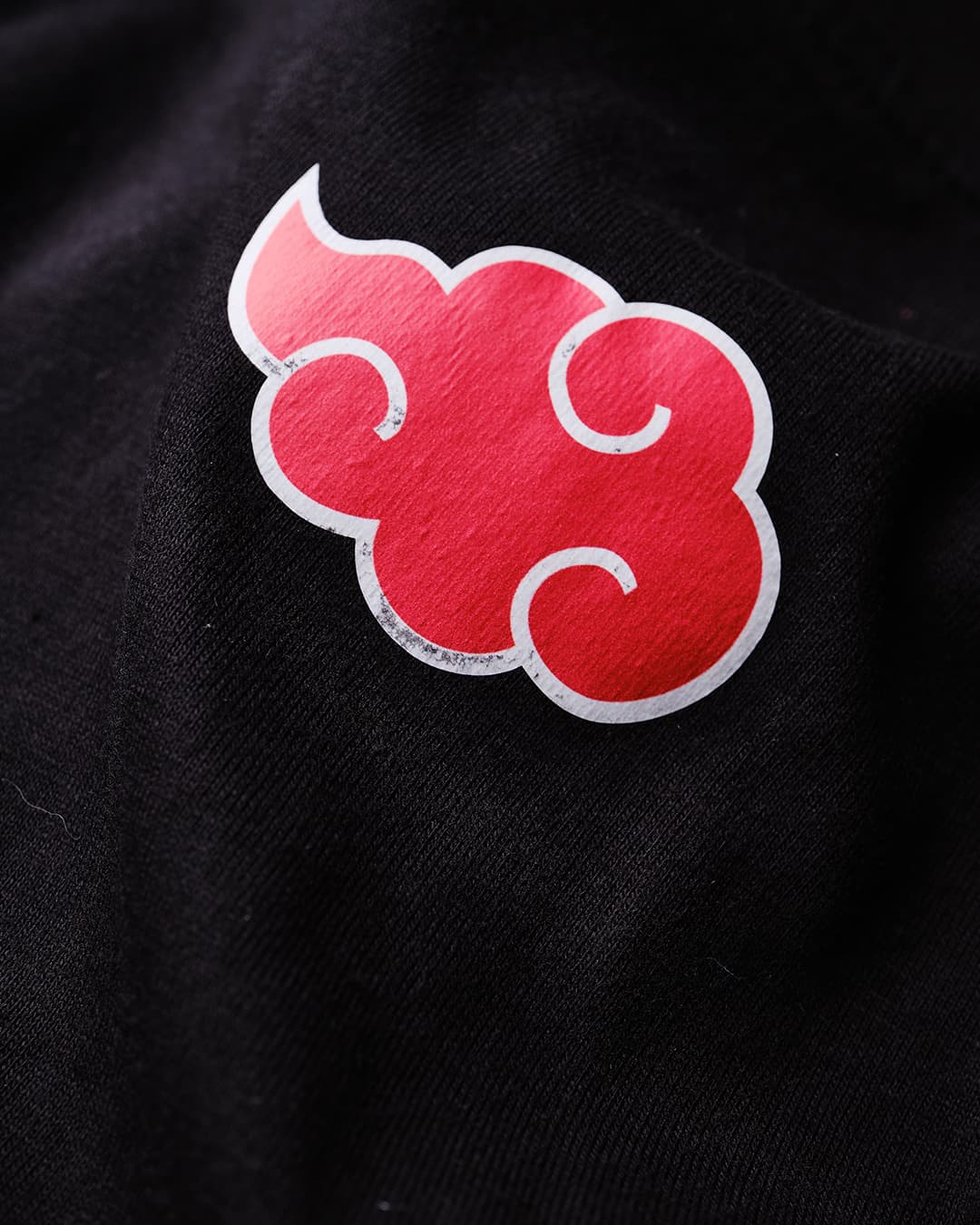 T-Shirt NARUTO X ELION AKATSUKI Noir/Rouge - Image 4