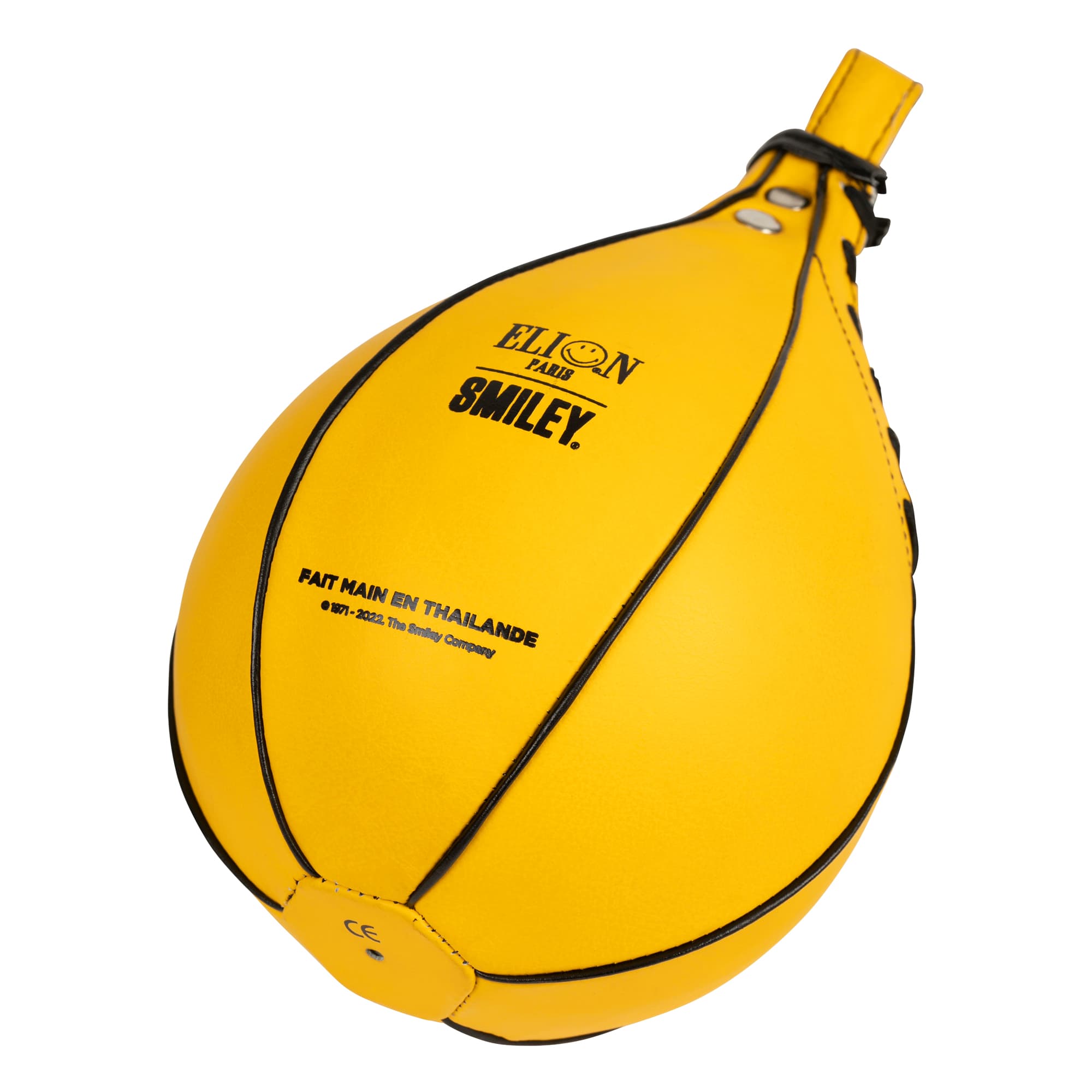 Poire de vitesse ELION Paris X SMILEY® 50th Anniversary Edition Limitée Cuir Jaune - Image 3
