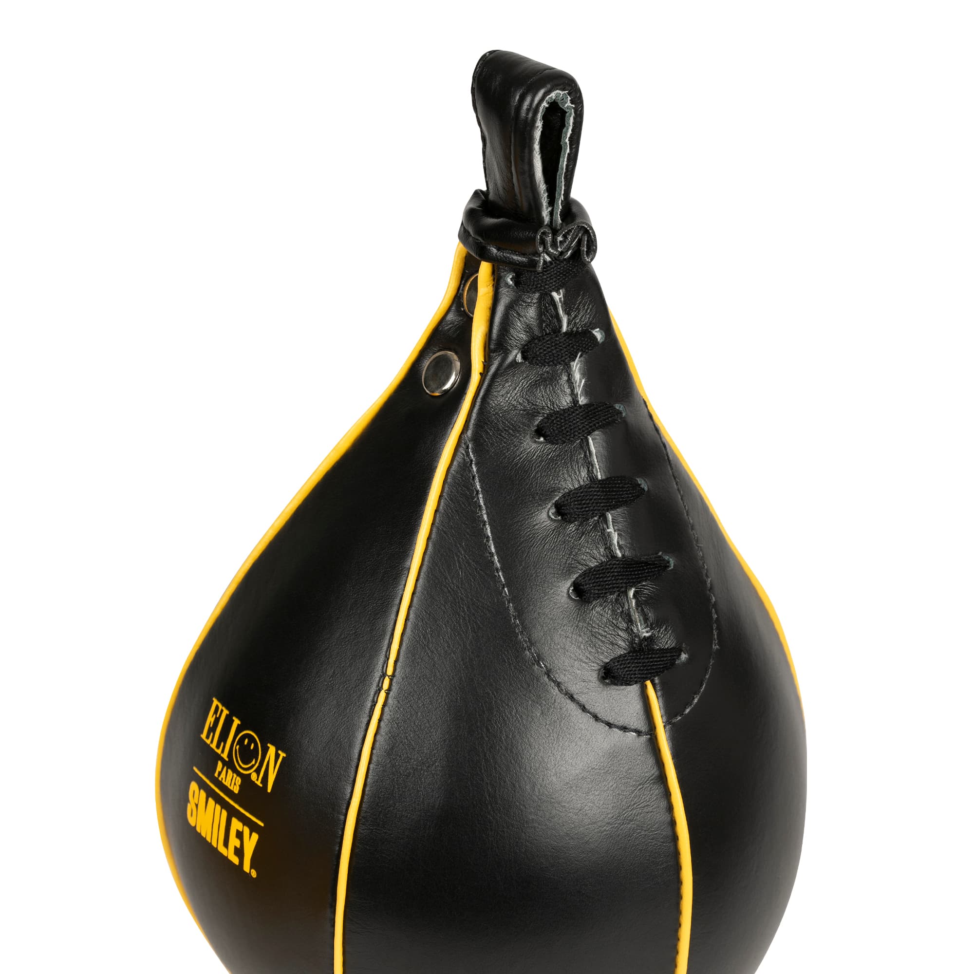 Poire de vitesse ELION Paris X SMILEY® 50th Anniversary Edition Limitée Cuir Noir - Image 4