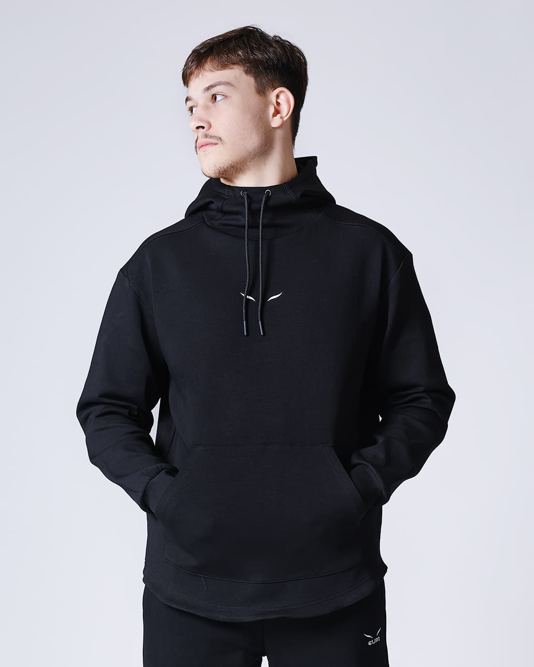 Sweatshirt à Capuche ELION Beaurepaire Noir - Image 5