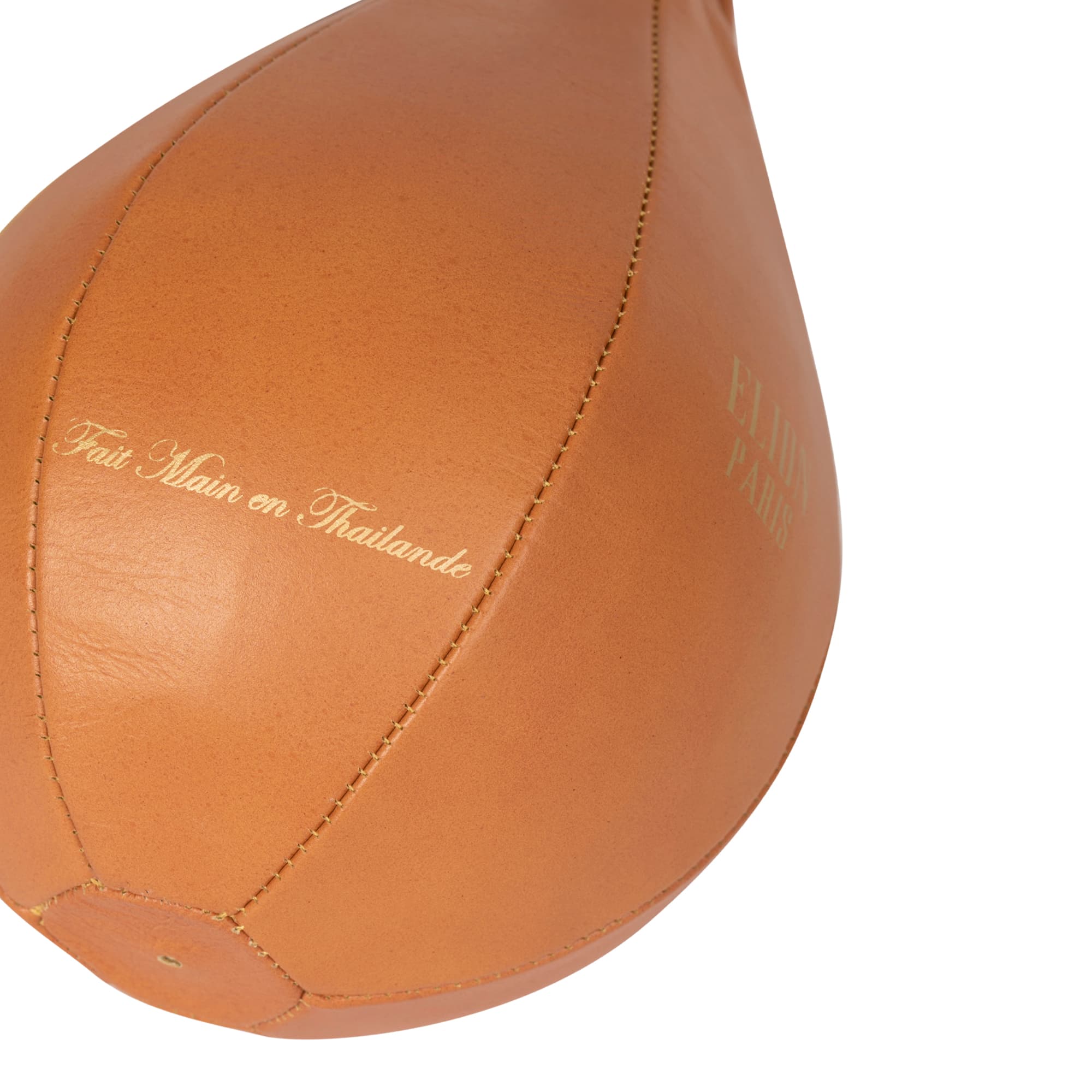 Poire de vitesse ELION Collection Paris Cuir - Marron Vintage - Image 4
