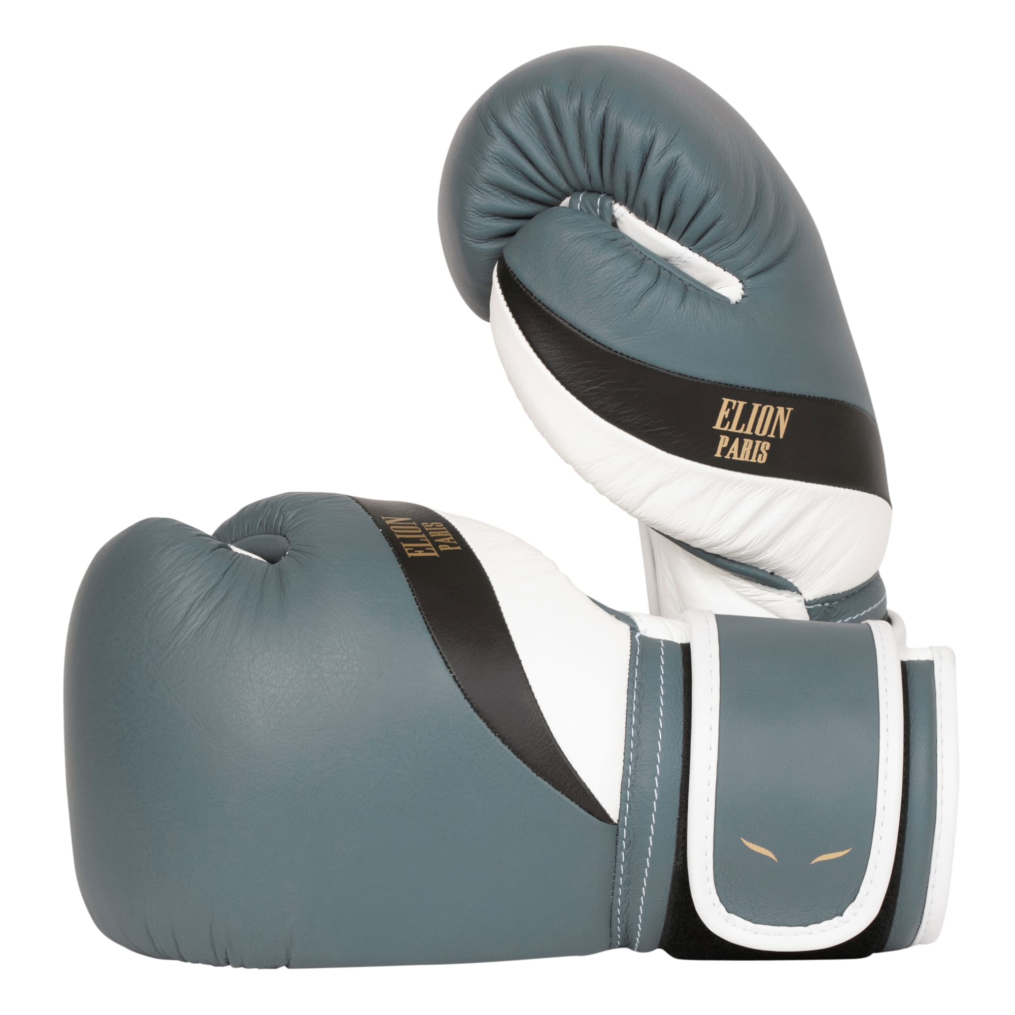 L'Elégant de boxe ELION Paris Velcro - Gris Mat/Noir/Blanc Mat - Image 3