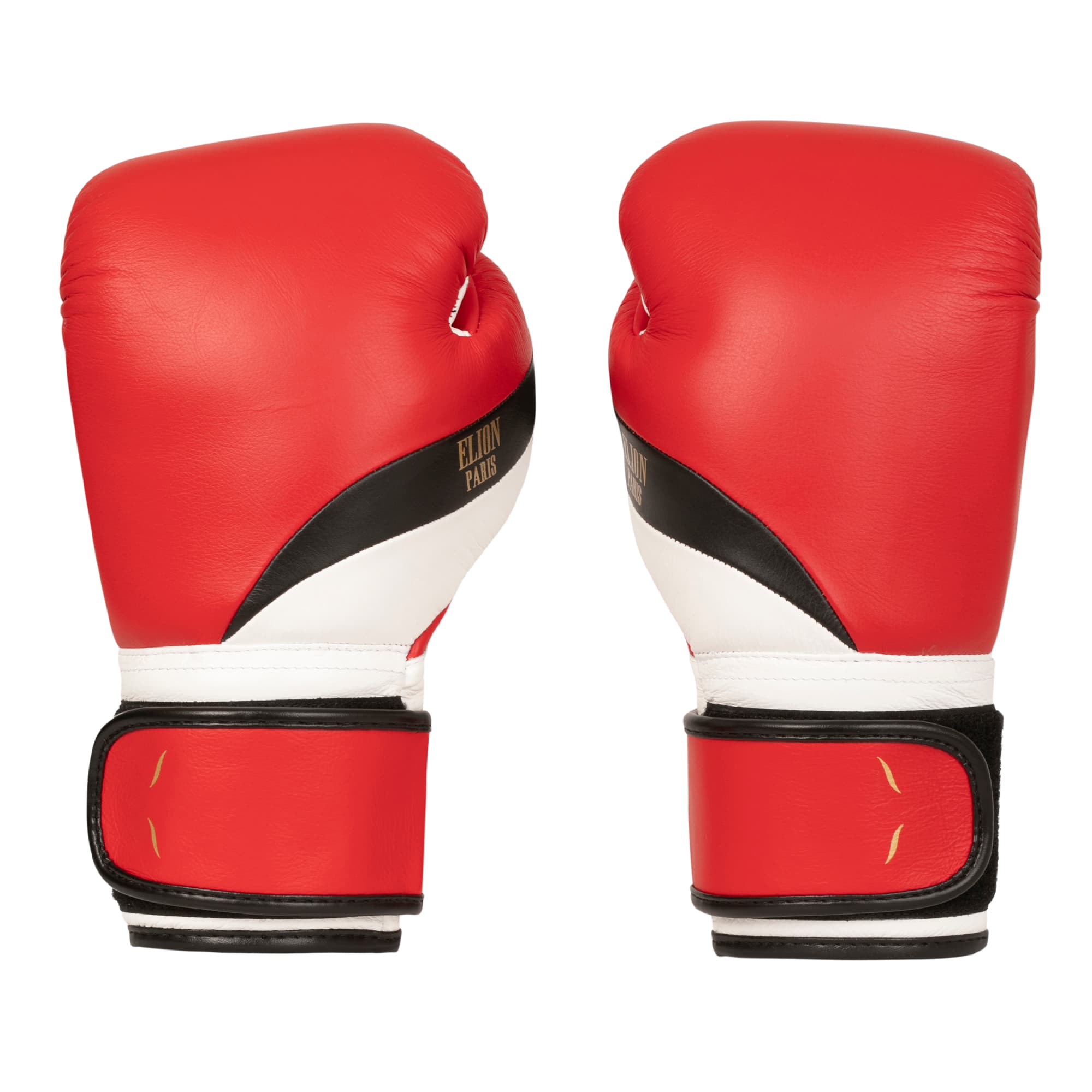 L'Elégant de boxe ELION Paris Velcro - Rouge Mat/Noir/Blanc Mat - Image 7