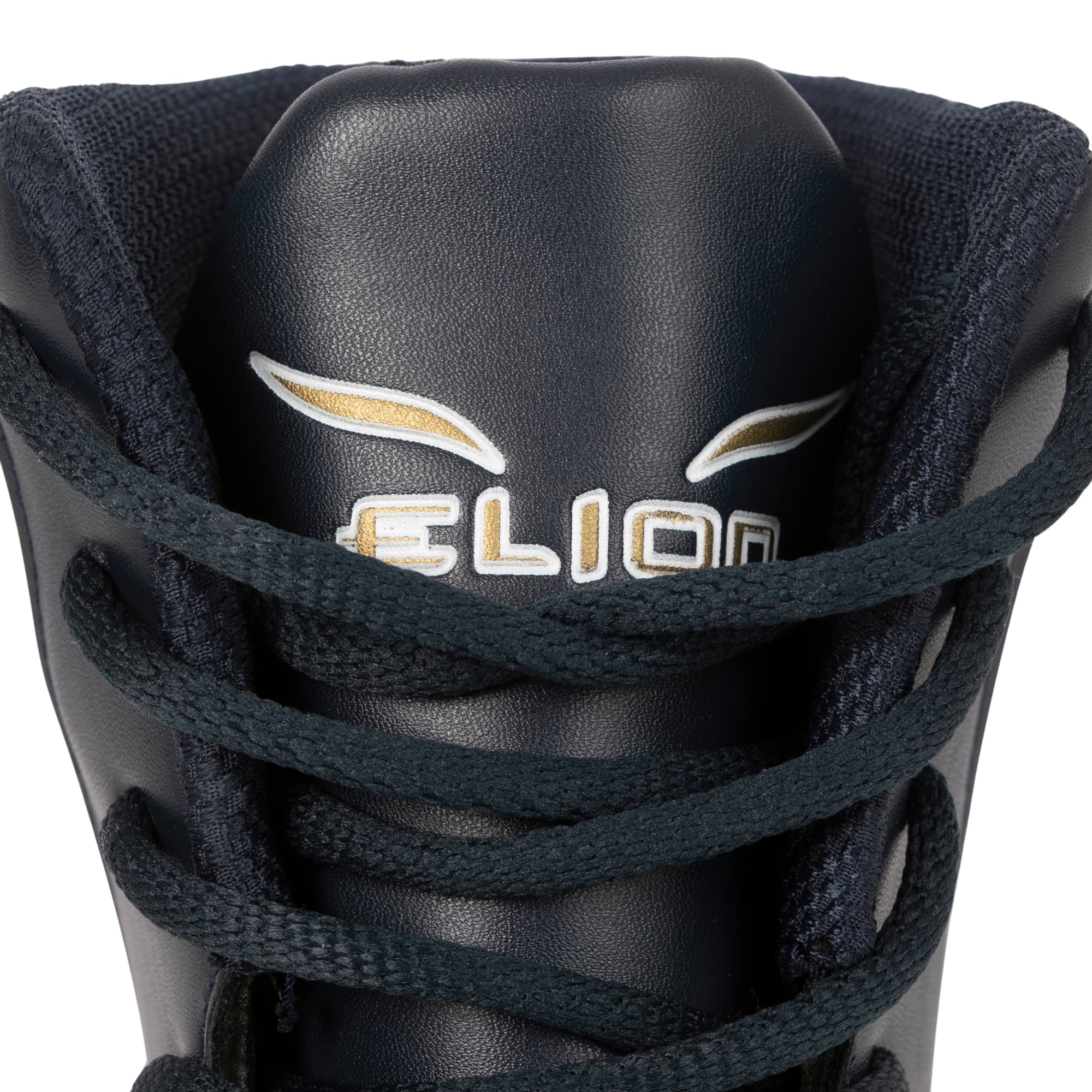 Chaussures de Boxe ELION Rapide Bleu/Or - Image 6