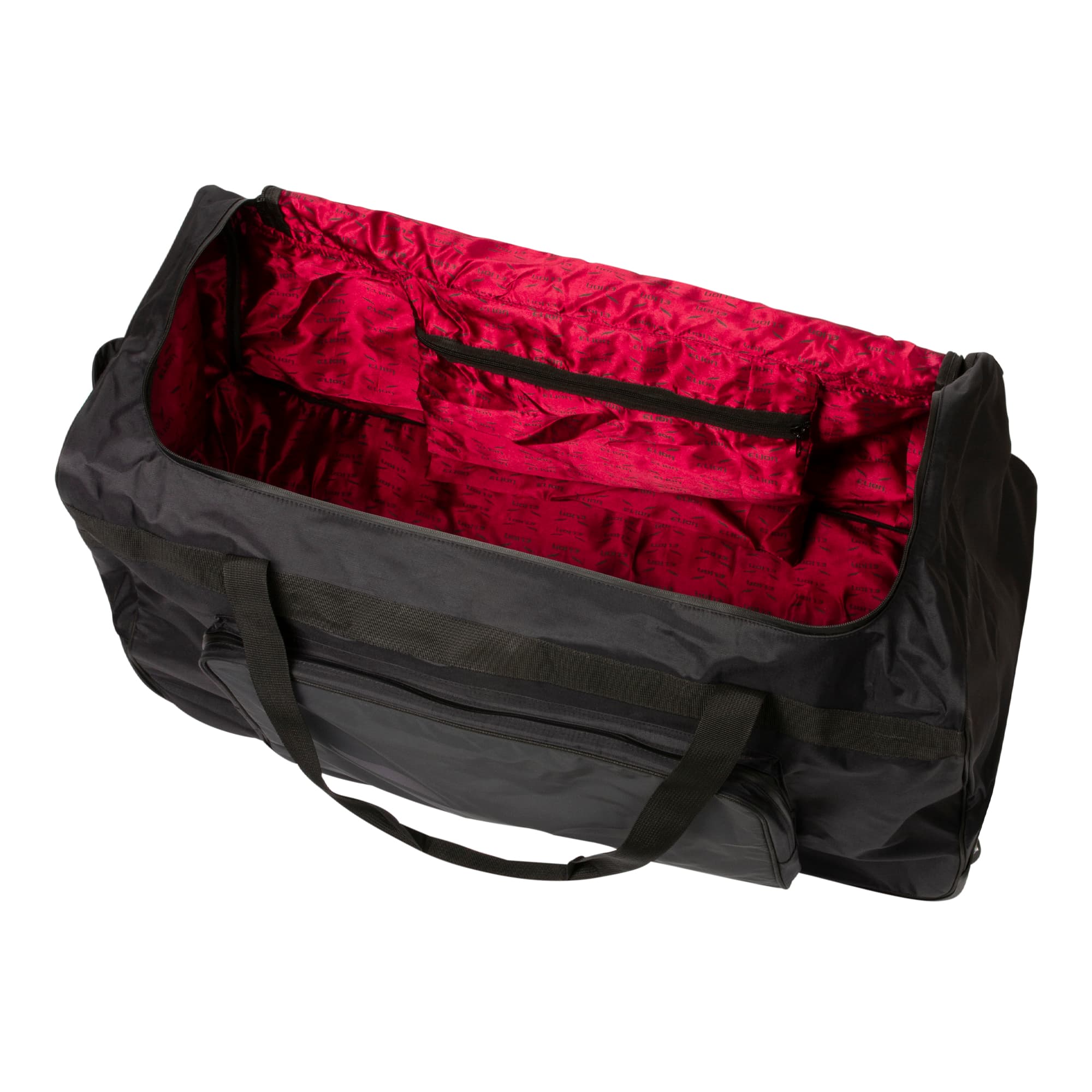 Sac de sport ELION Subliminal à roulettes Noir Réfléchissant. - Image 4