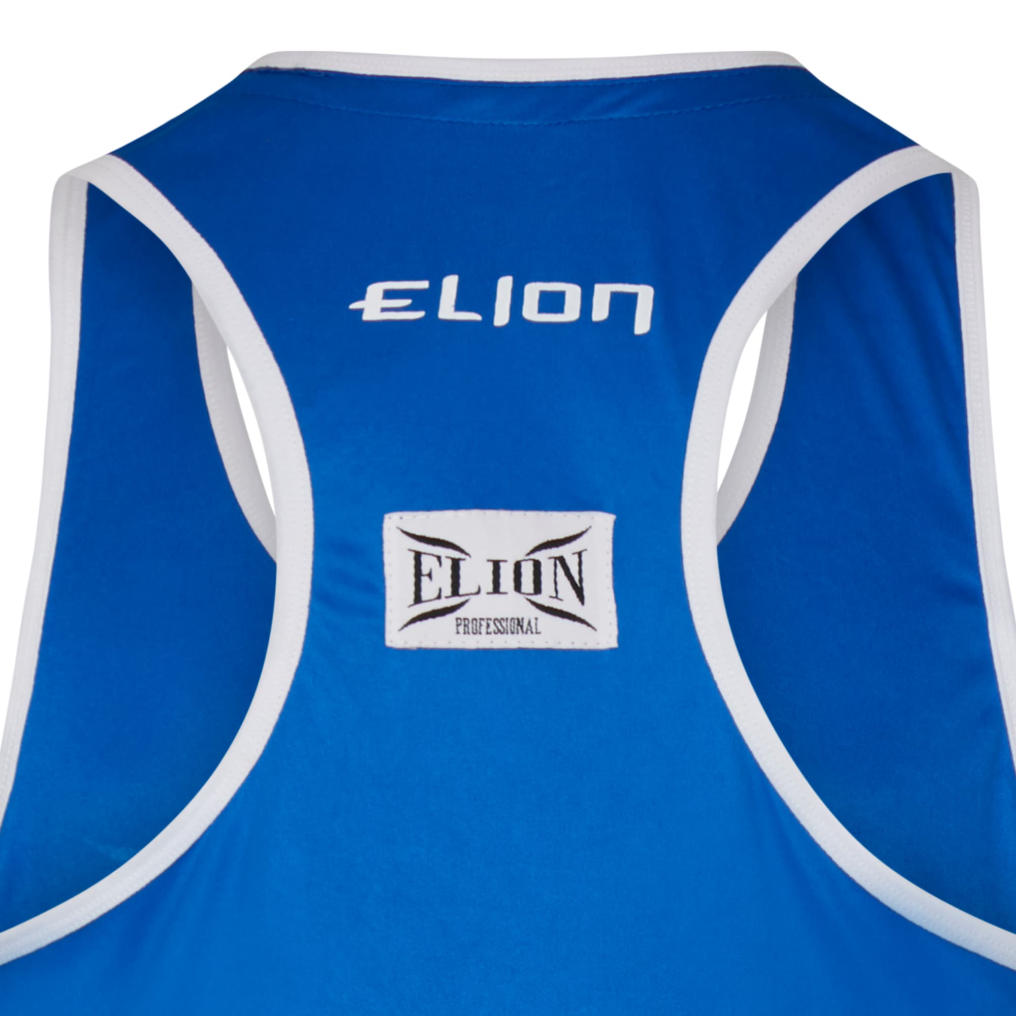 Débardeur de Boxe Anglaise ELION Bleu Royal/Blanc - Image 4