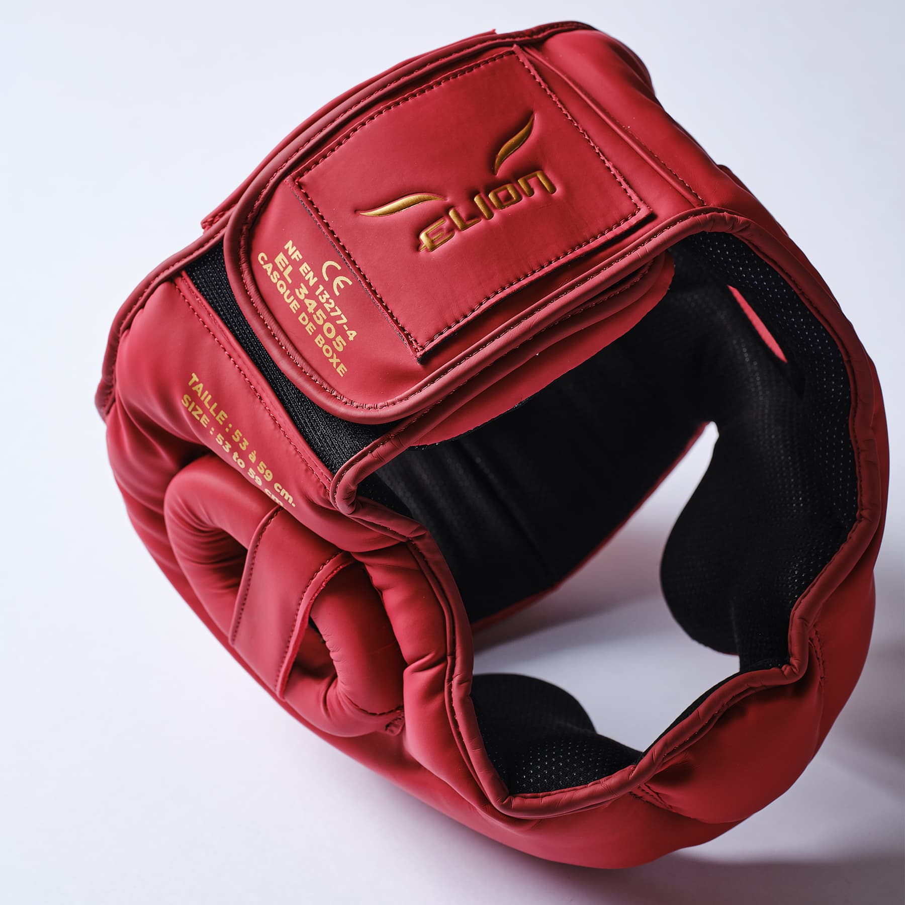 Casque ELION EXTRAVAGANT Bordeaux/Or - Image 4