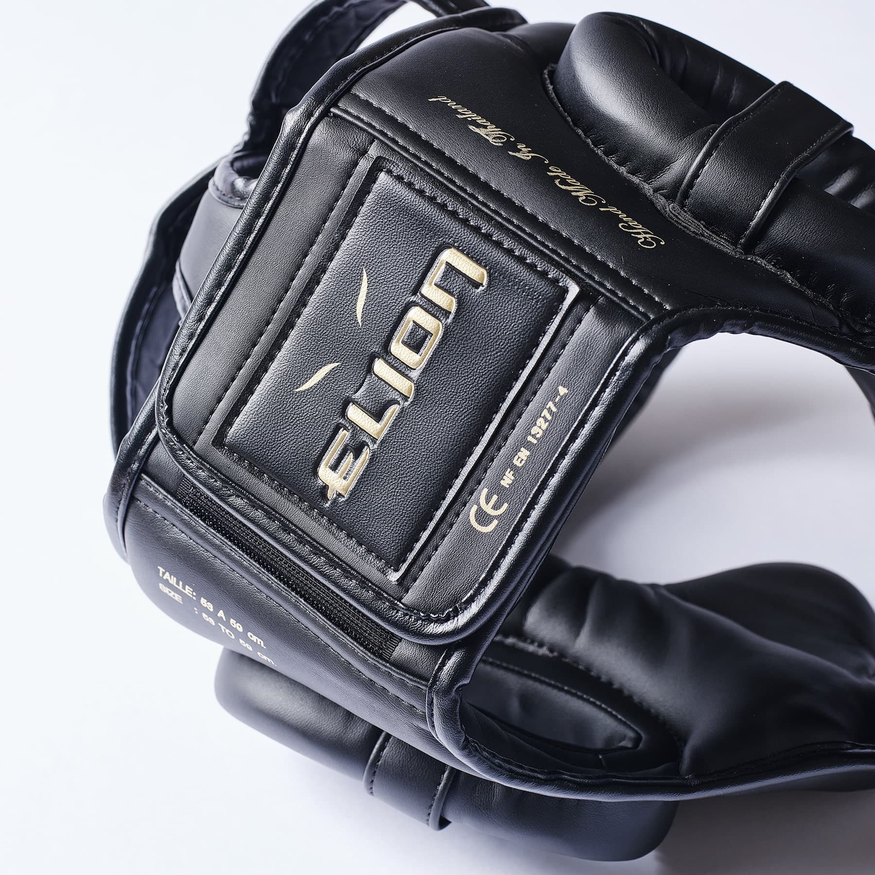 Casque de boxe ELION Uncage 10ème Anniversaire Noir/Or - Image 6