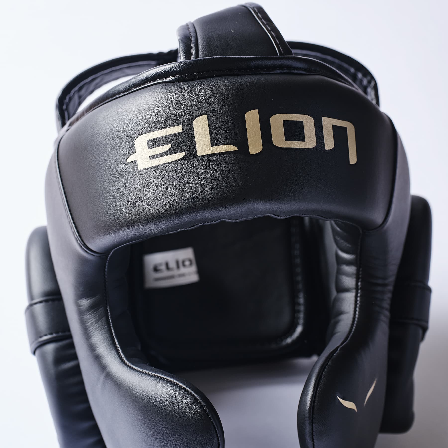Casque de boxe ELION Uncage 10ème Anniversaire Noir/Or - Image 3