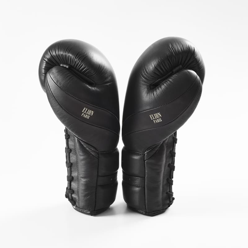 L'Elégant de boxe ELION Paris Sparring Lacet - Noir Mat - Image 3
