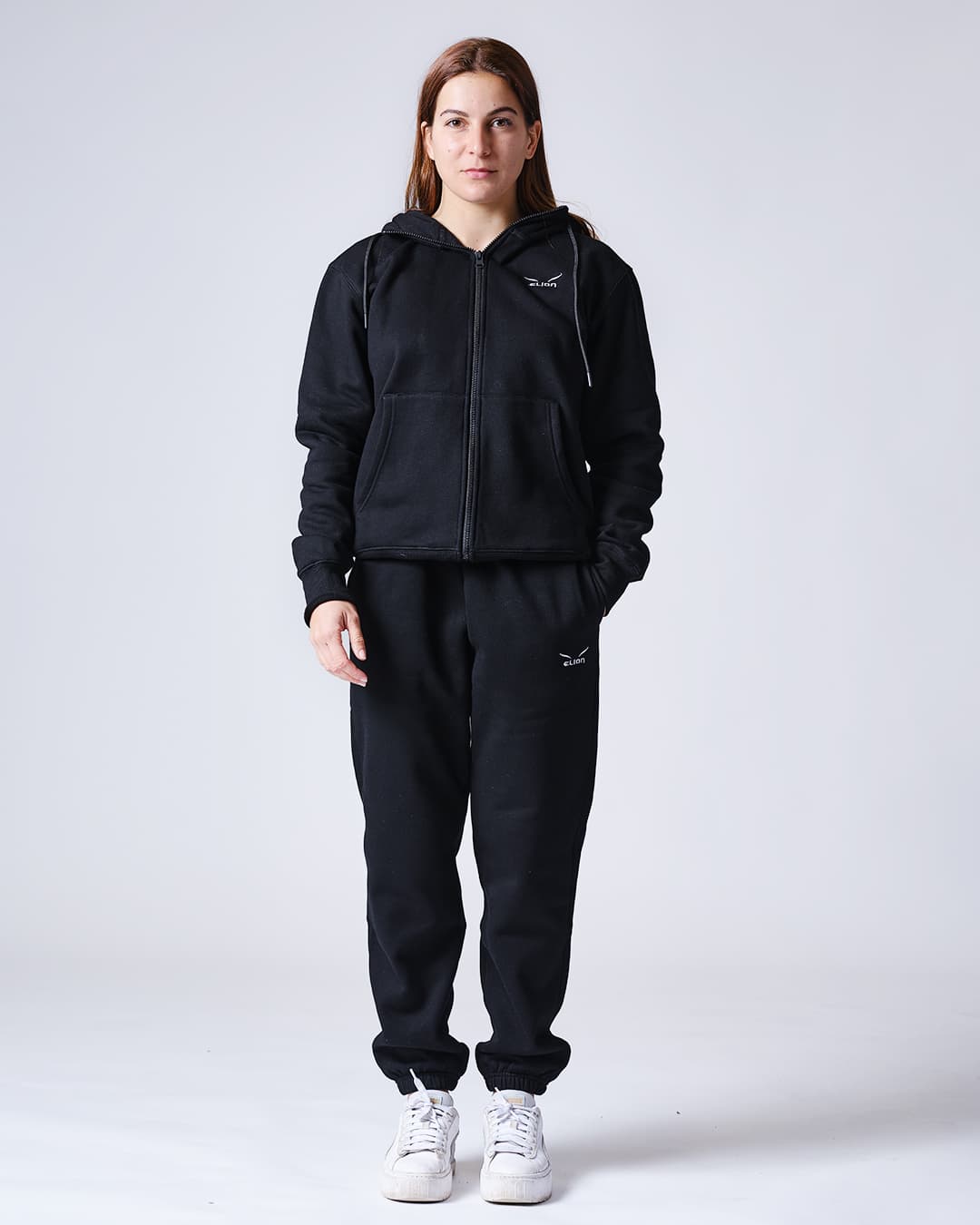 Sweatshirt à Capuche ELION Turenne Noir - Image 15