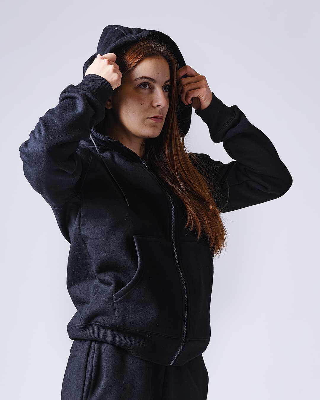 Sweatshirt à Capuche ELION Turenne Noir - Image 14