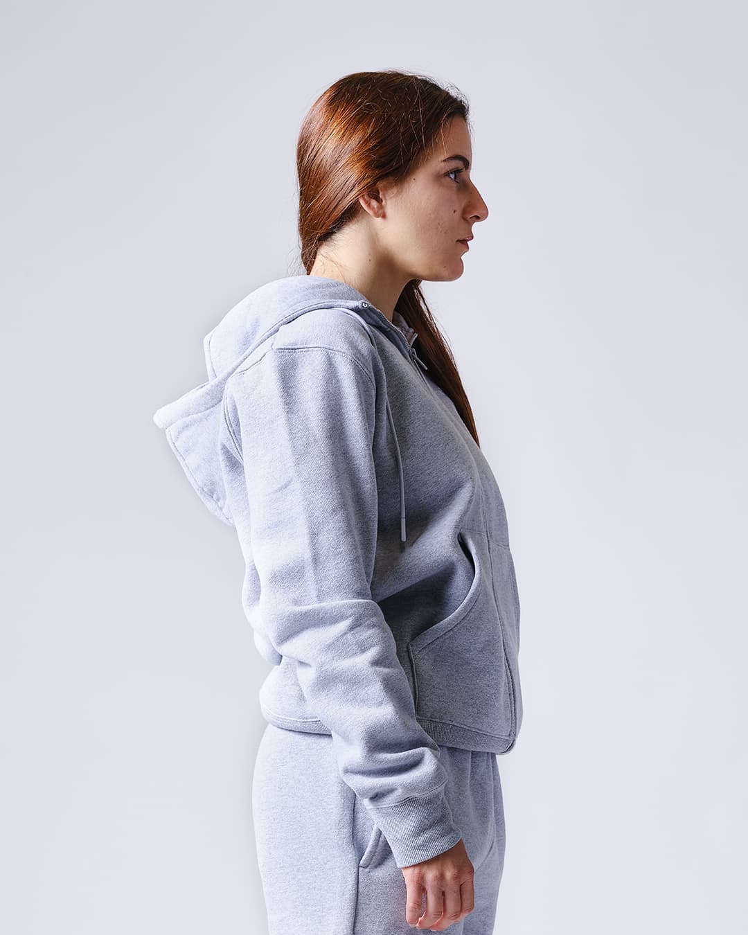Sweatshirt à Capuche ELION Turenne Gris - Image 11