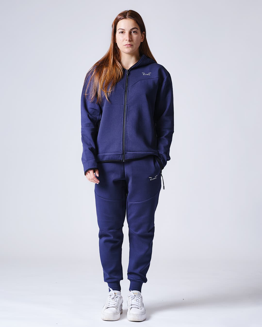 Sweatshirt à Capuche Zippé ELION Nazareth Bleu - Image 16