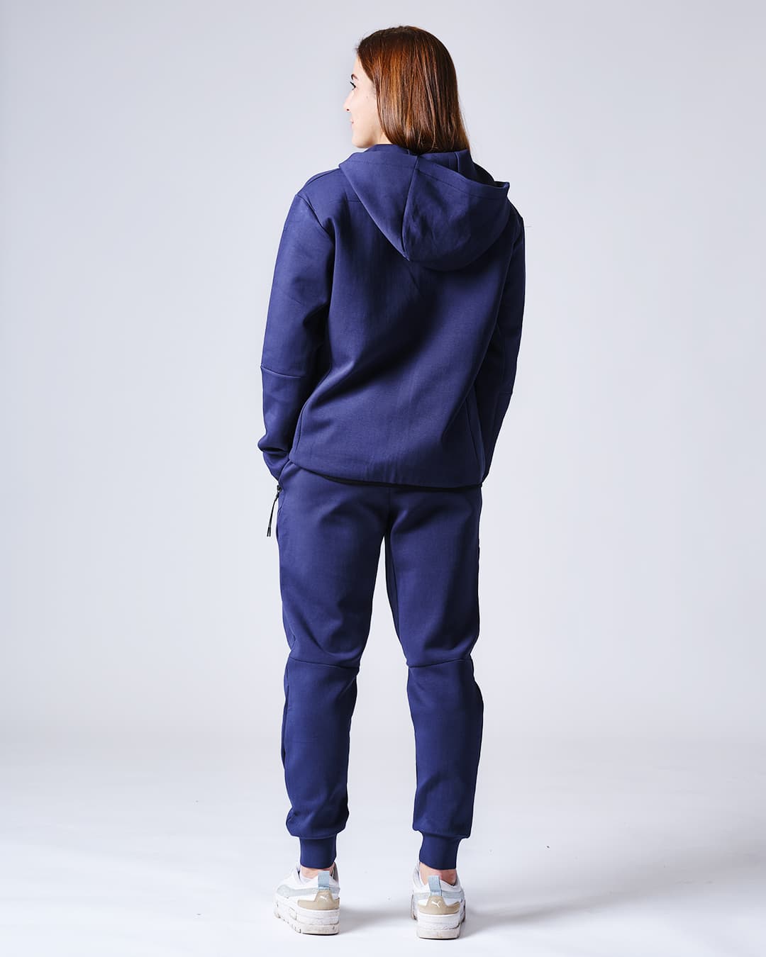 Sweatshirt à Capuche Zippé ELION Nazareth Bleu - Image 17