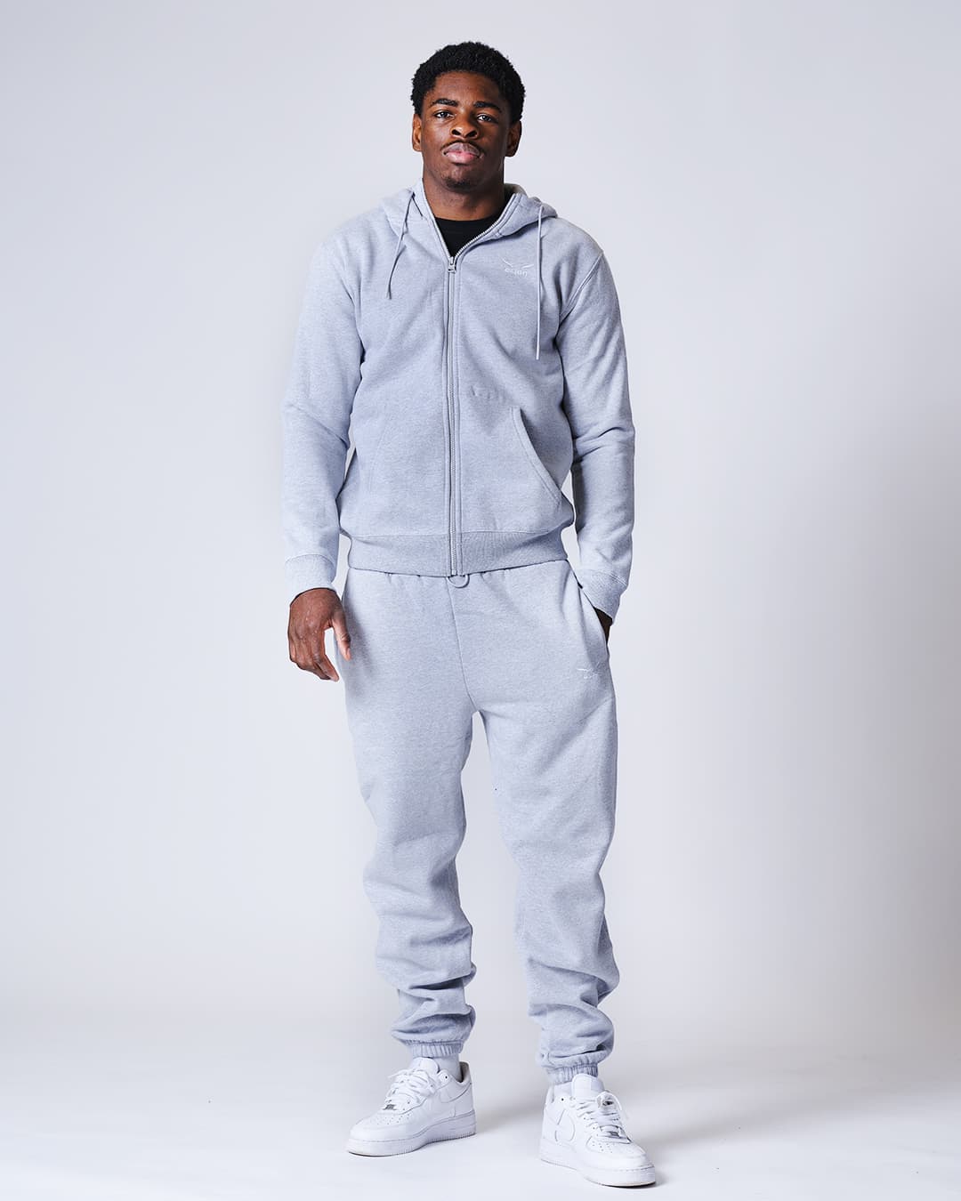 Sweatshirt à Capuche ELION Turenne Gris - Image 8