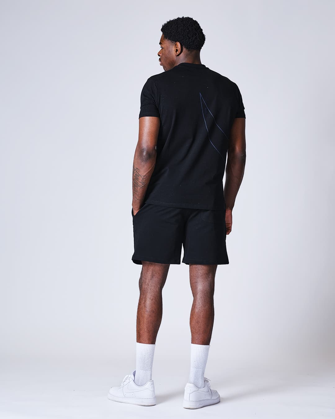 Short de Sport ELION Turenne Noir - Image 2
