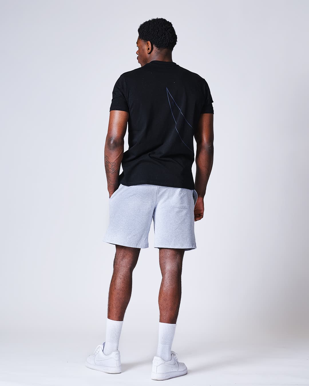 Short de Sport ELION Turenne Gris - Image 3