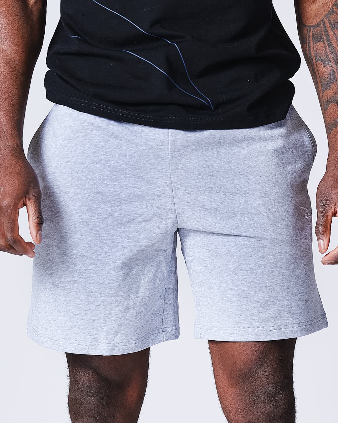 Short de Sport ELION Turenne Gris - Image 4