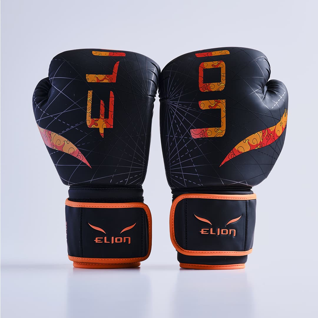 L'Extravagant de Boxe ONE PIECE X ELION Ace Noir/Orange - Image 3