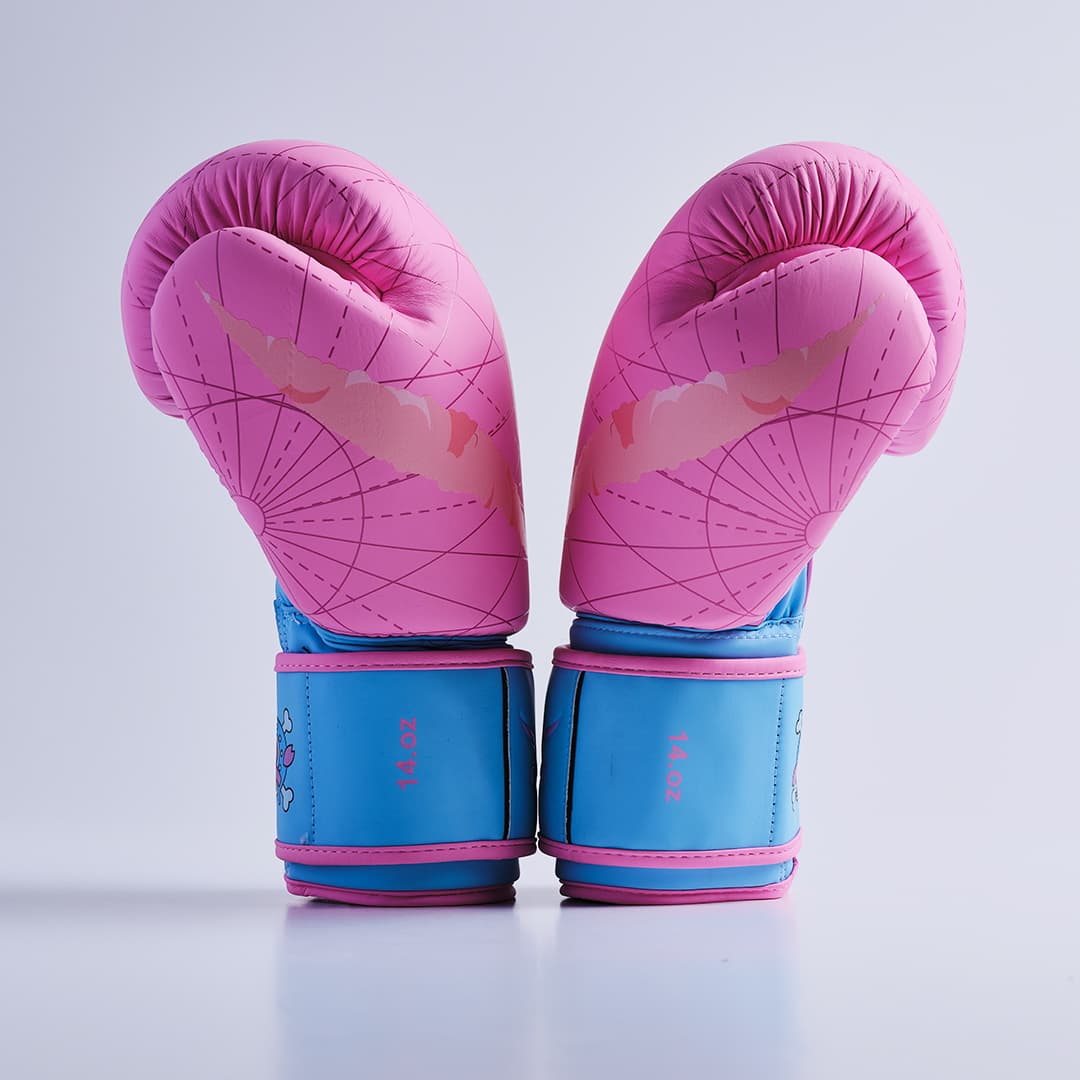 L'Extravagant de Boxe ONE PIECE X ELION Chooper Rose/Bleu - Image 4