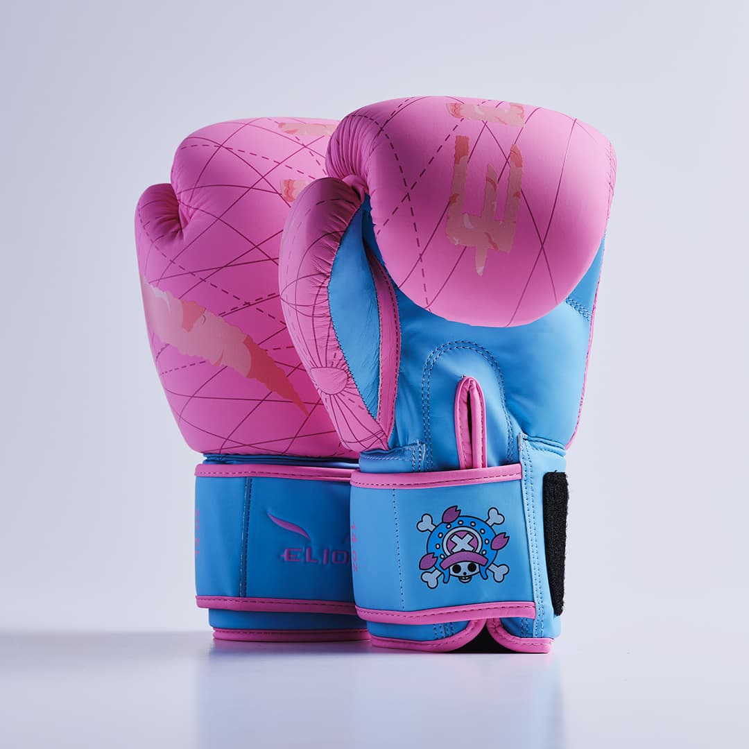 L'Extravagant de Boxe ONE PIECE X ELION Chooper Rose/Bleu - Image 2