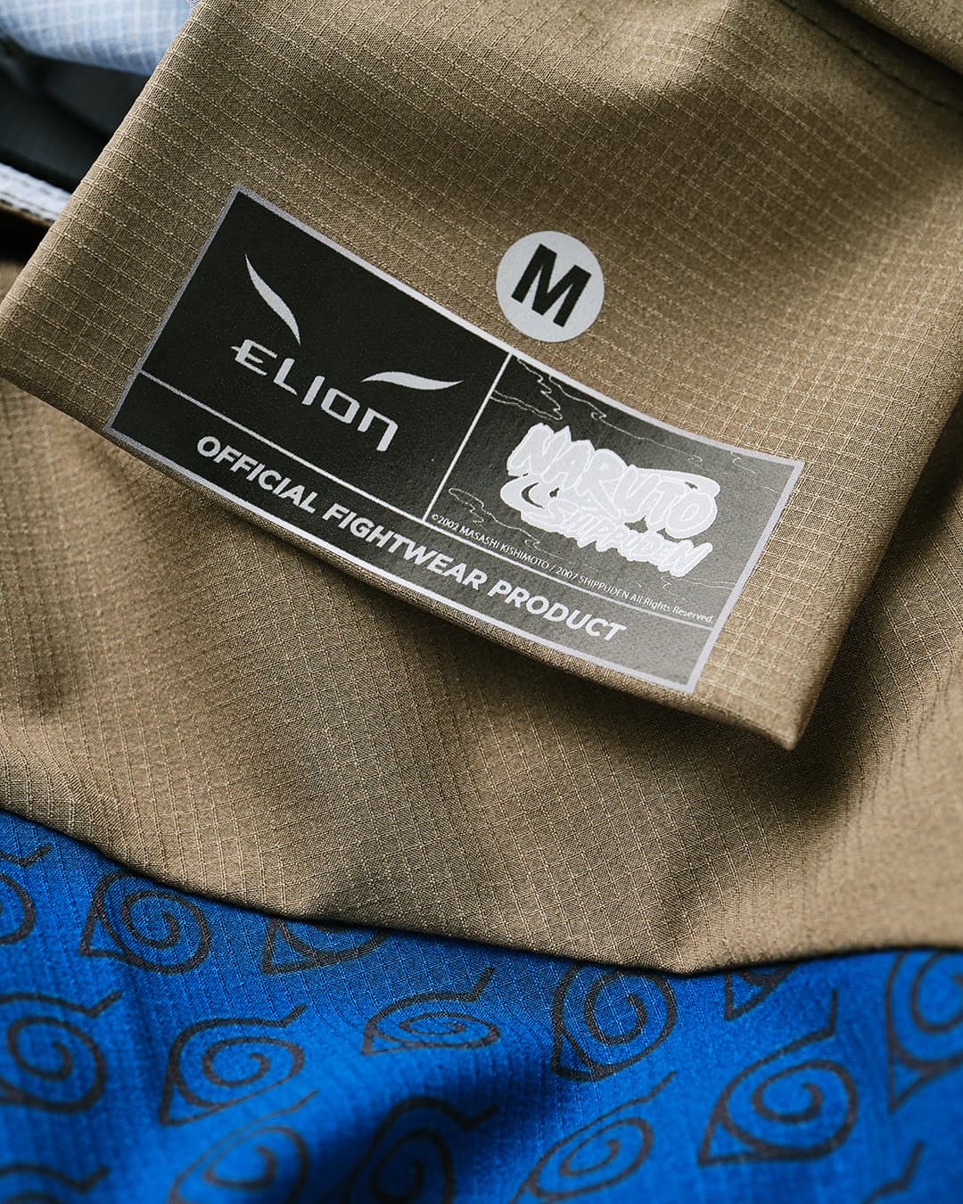 Short MMA SEYANT NARUTO X ELION KAKASHI Kaki/Bleu - Image 7