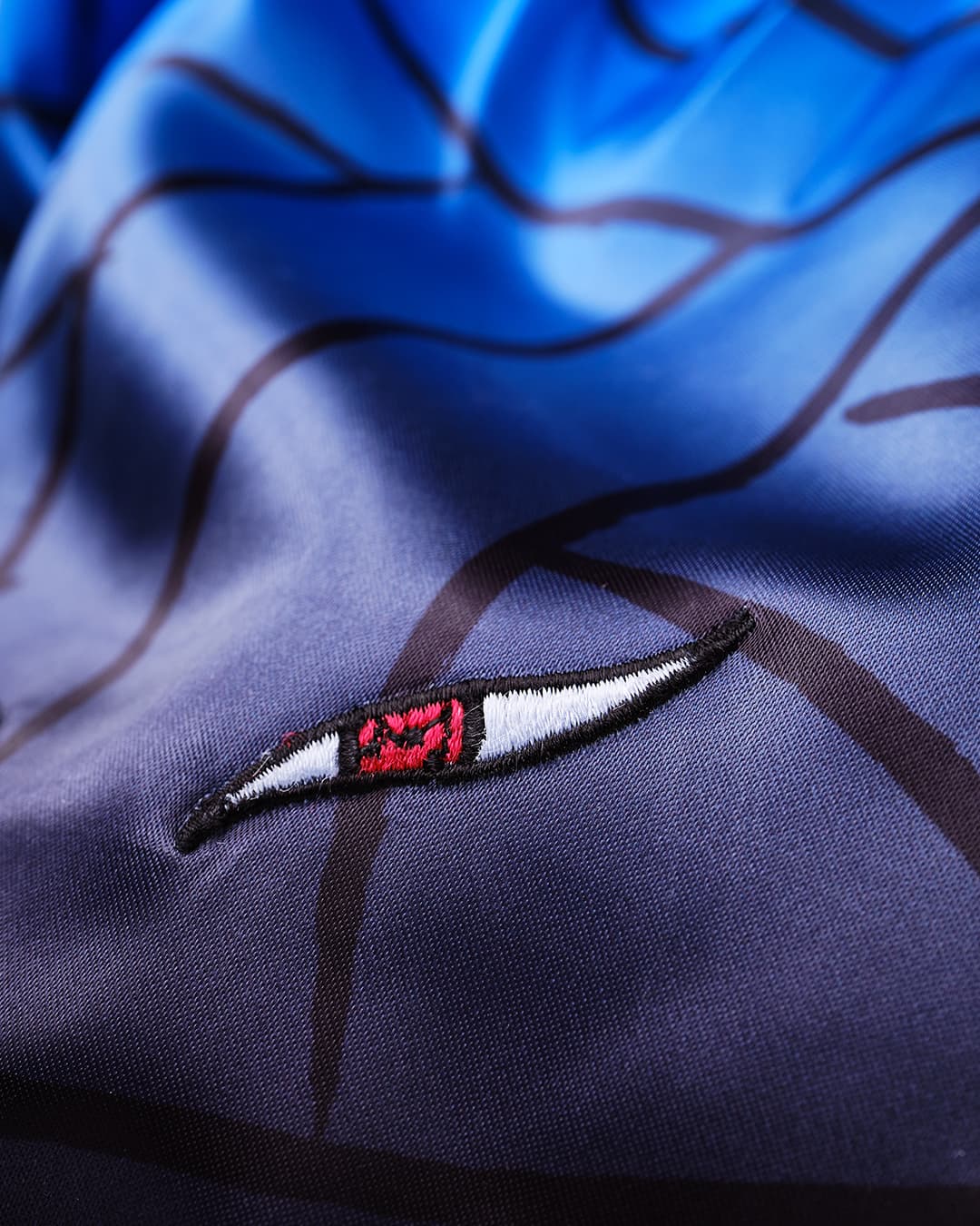 Short de Boxe Thaï NARUTO X ELION SASUKE Bleu - Image 8