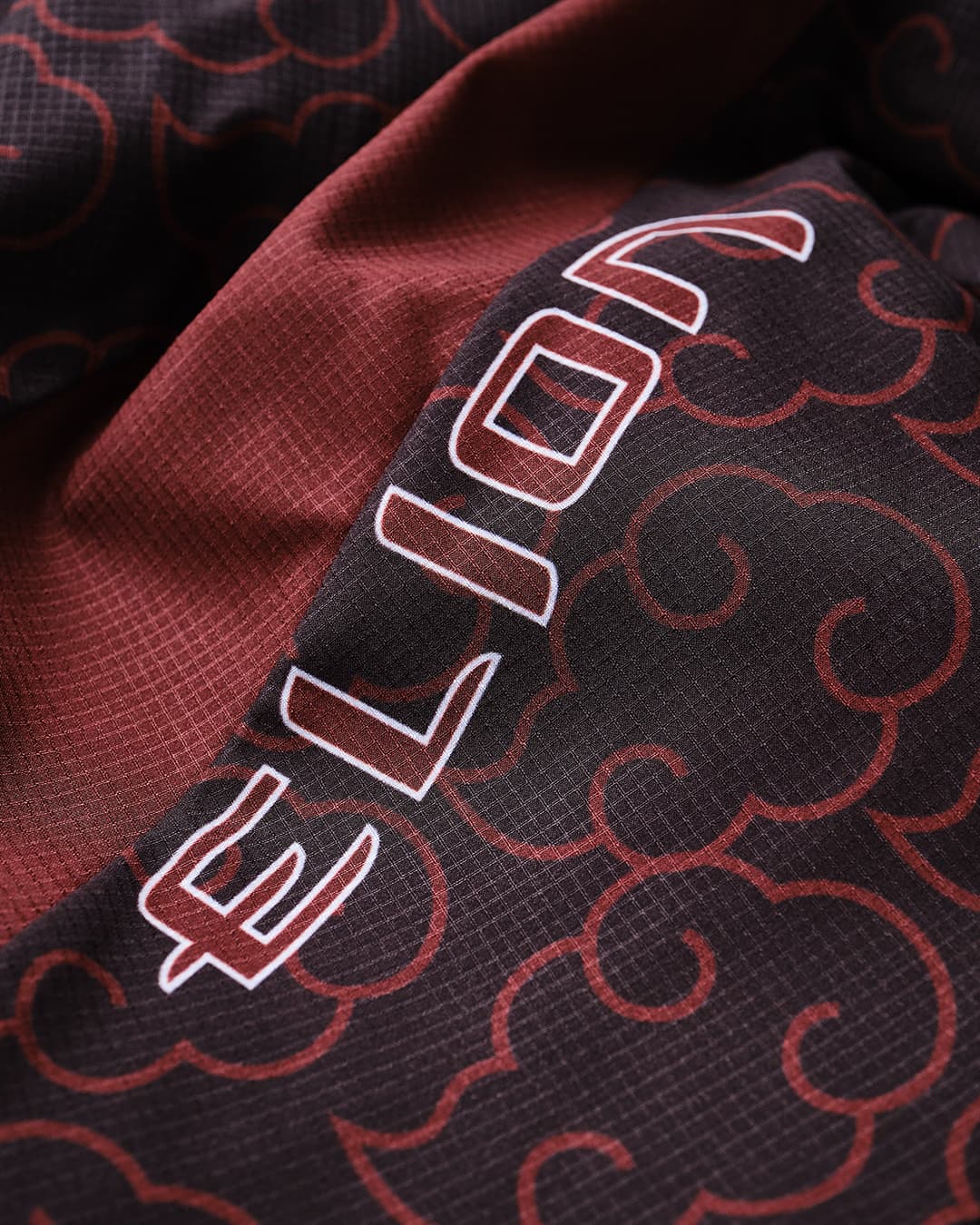 Short MMA SEYANT NARUTO X ELION AKATSUKI Noir/Bordeaux - Image 7