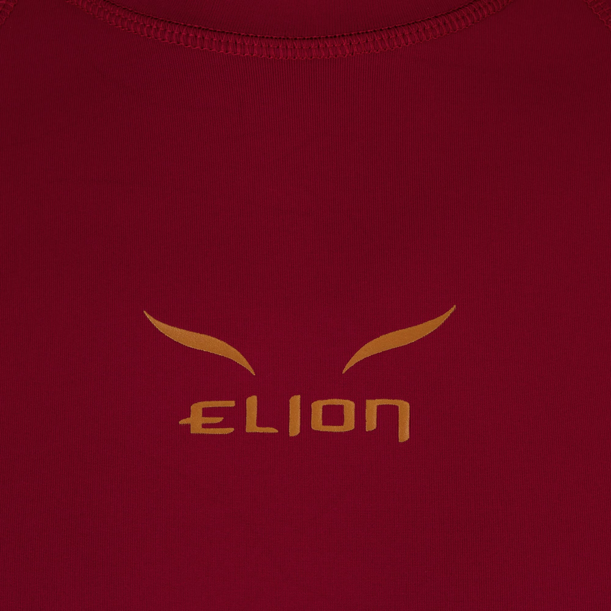 Rashguard Elion Monochrome - Bordeaux - Manches Courtes - Image 5