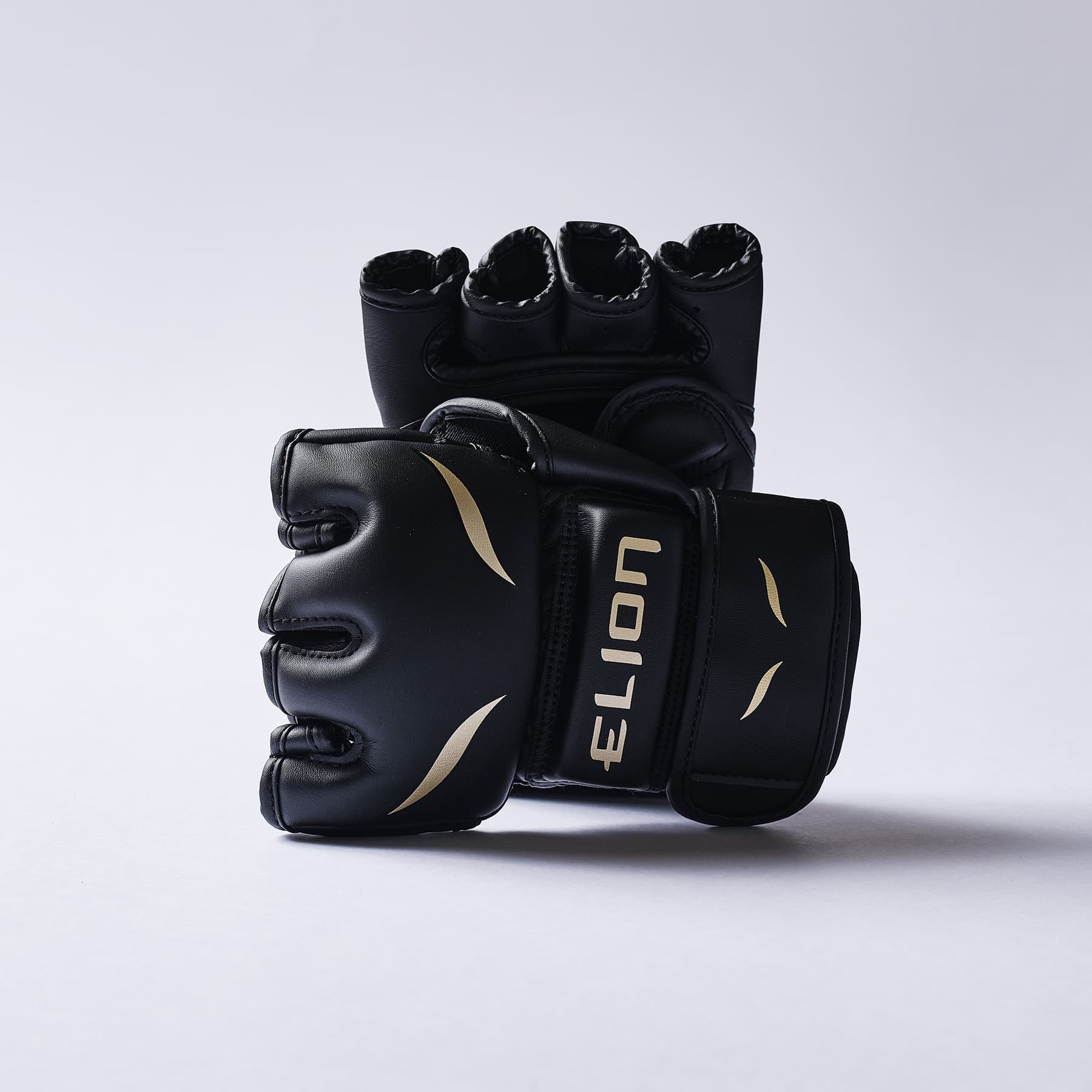 Gants MMA ELION Uncage 10ème Anniversaire - Noir/Or - Image 2