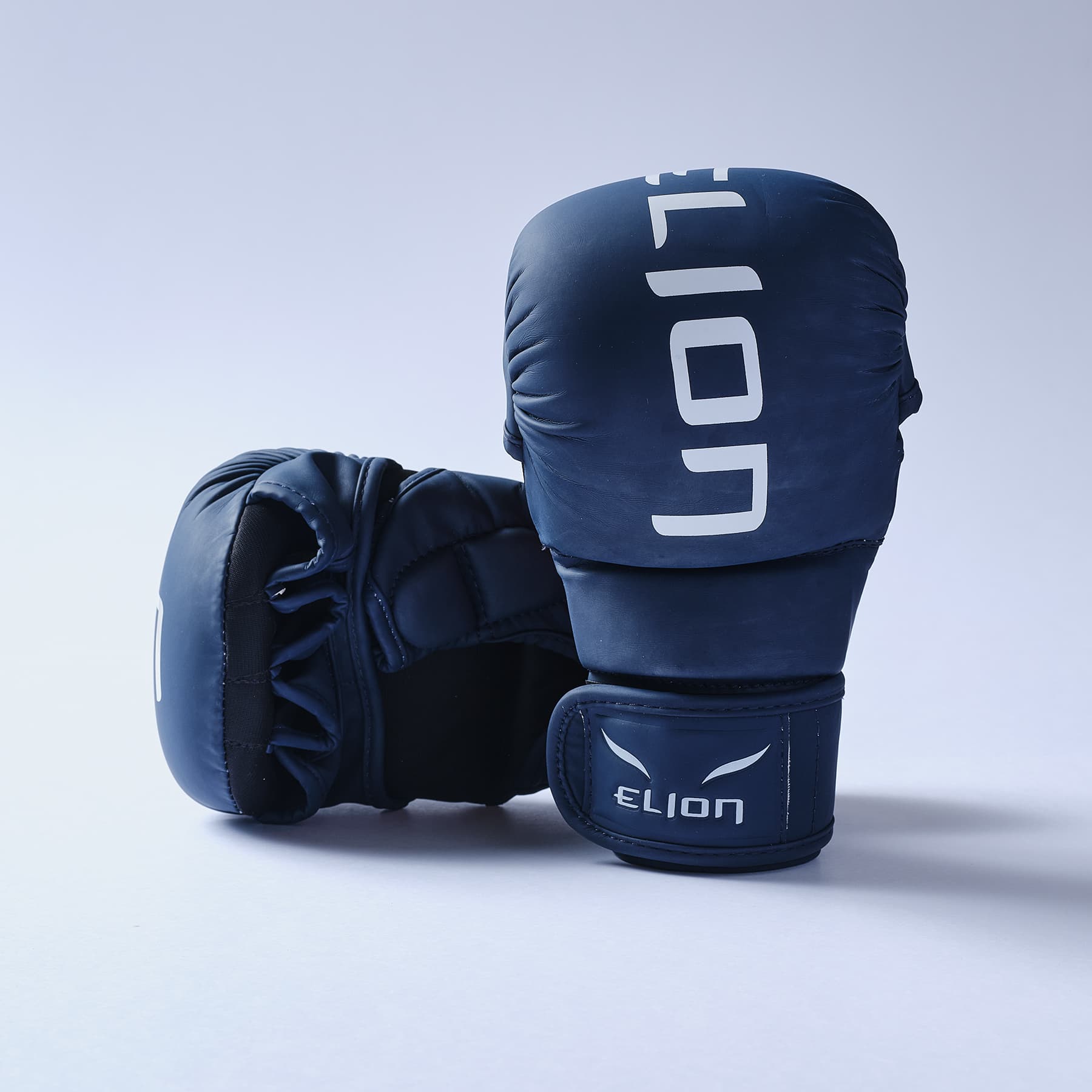 Gants MMA ELION Super Sparring - Navy/Blanc - Image 3