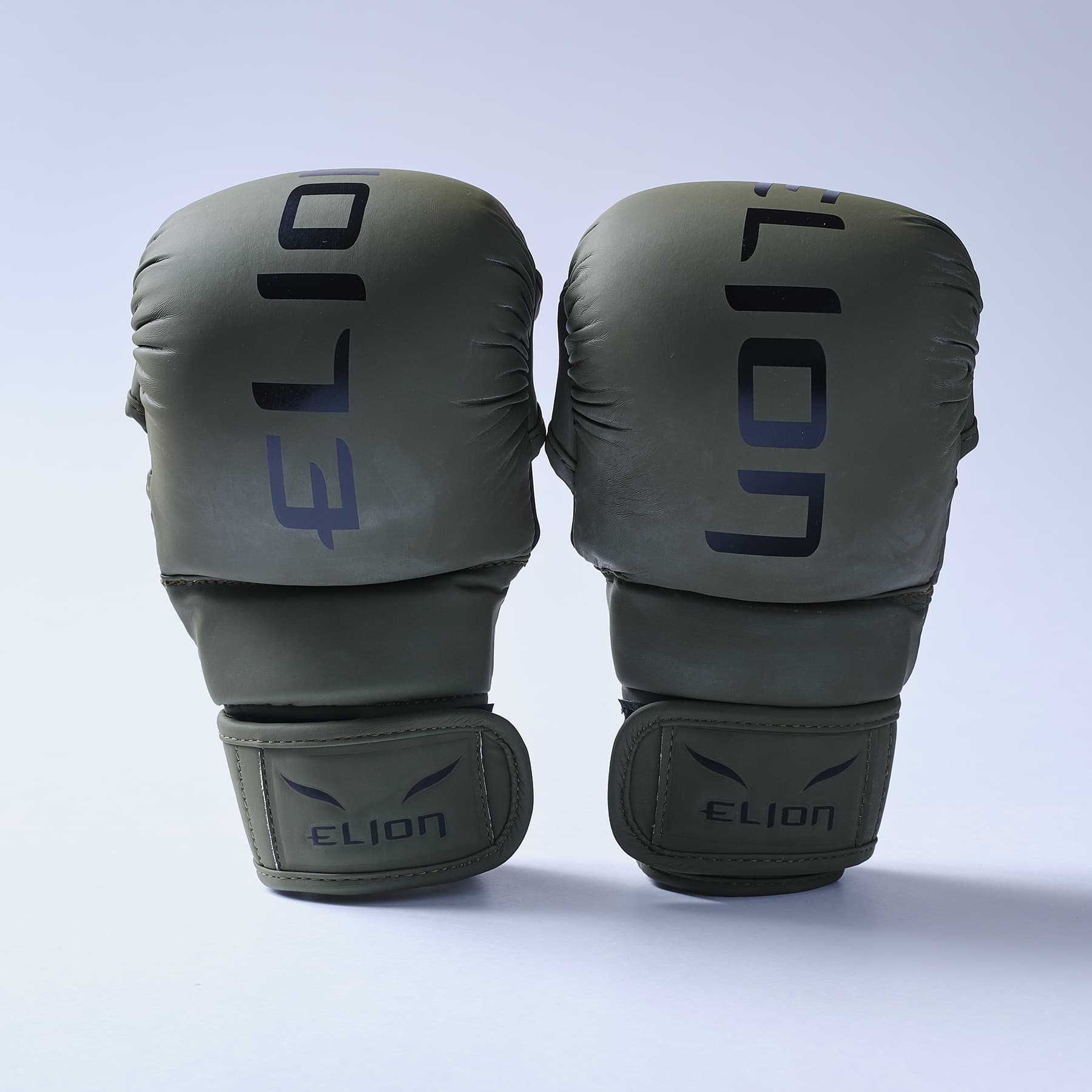 Gants MMA ELION Super Sparring - Kaki/Noir - Image 4
