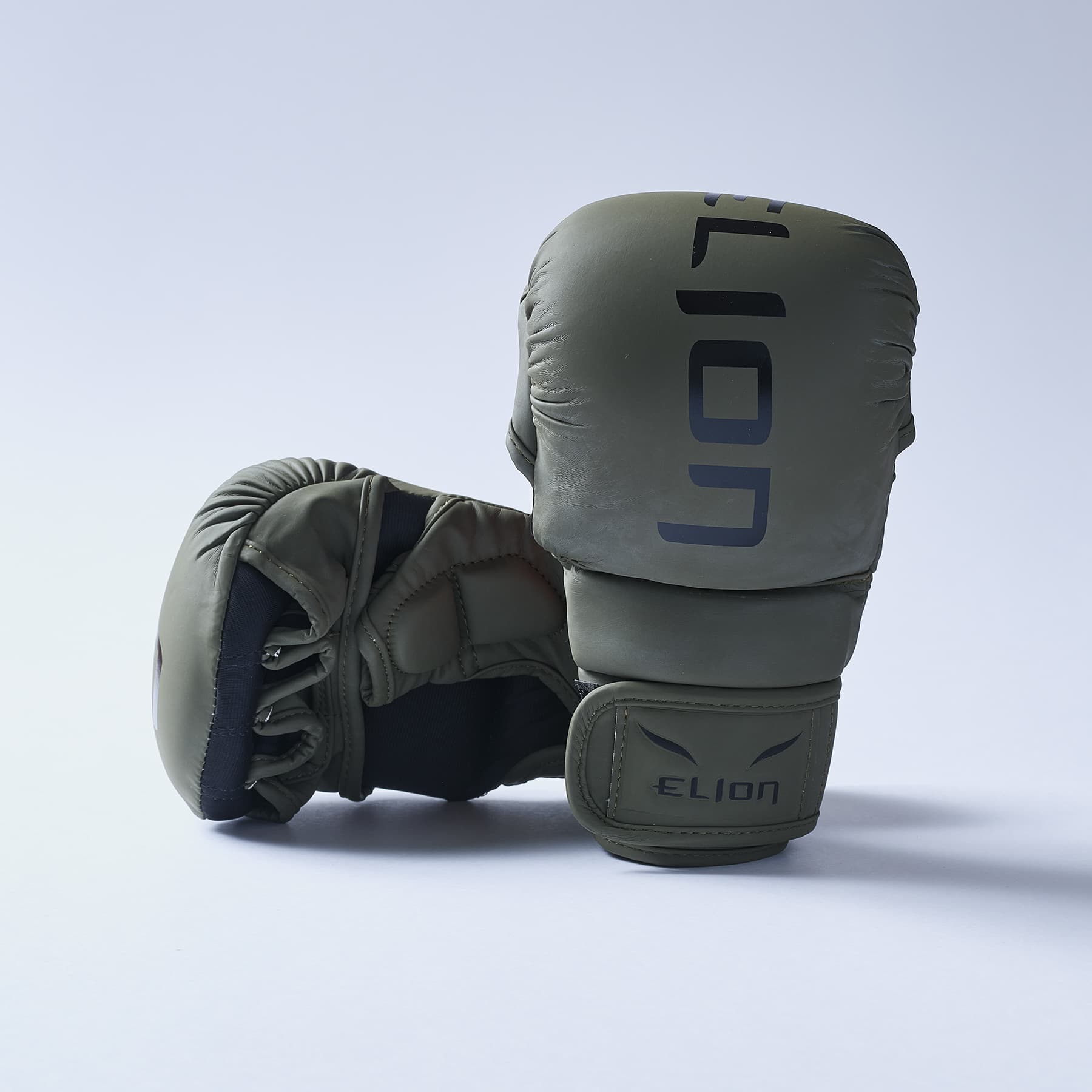 Gants MMA ELION Super Sparring - Kaki/Noir - Image 3