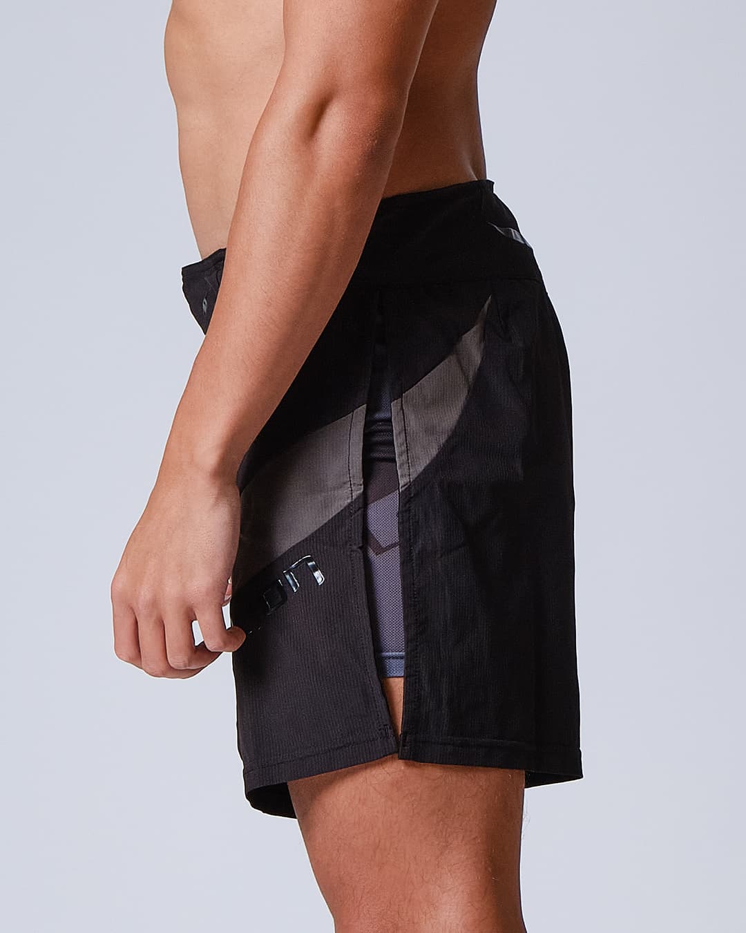 Short MMA SEYANT GLADIATOR ELION - Noir/Gris - Image 3