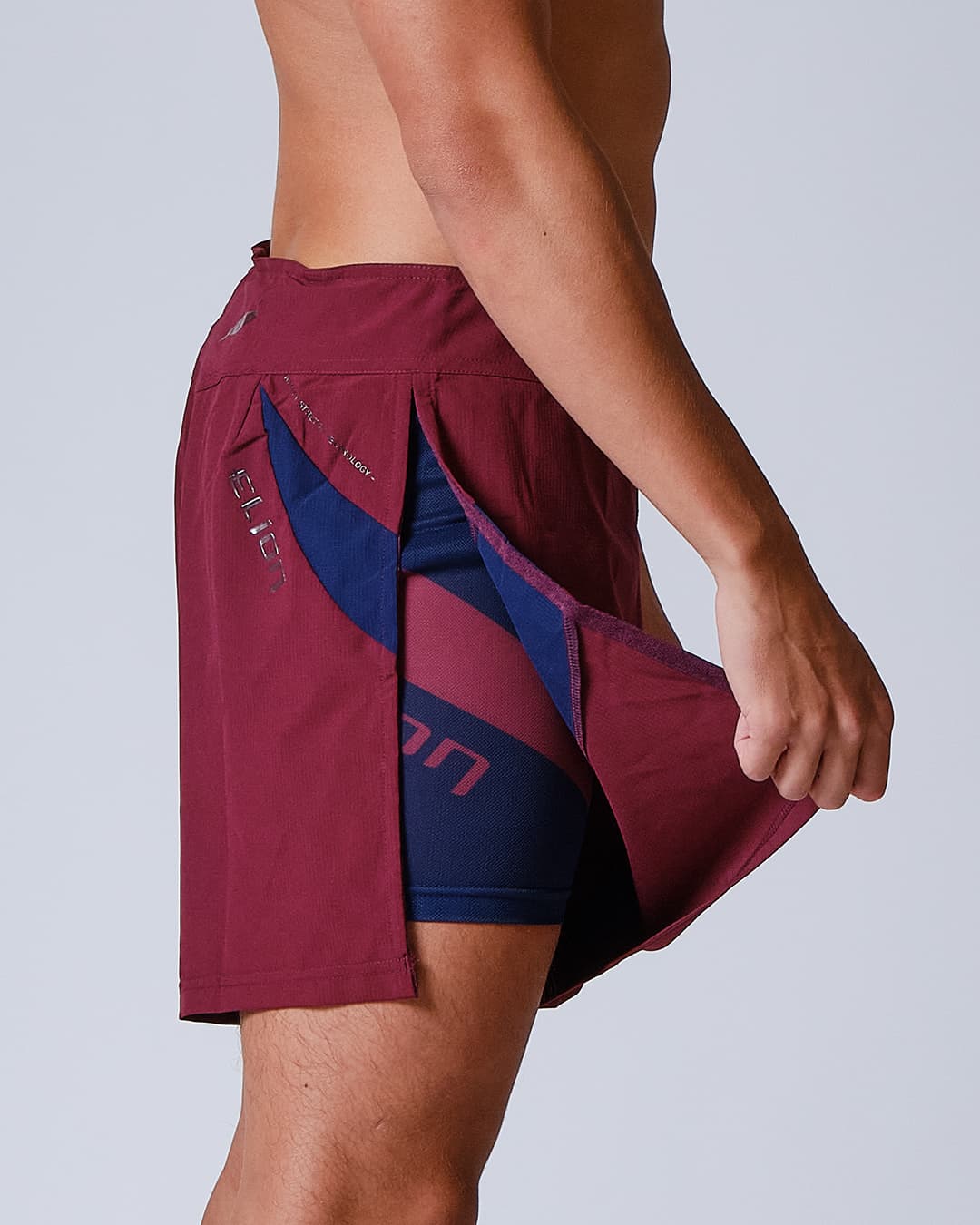 Short MMA SEYANT GLADIATOR ELION - Bordeaux/Navy - Image 6