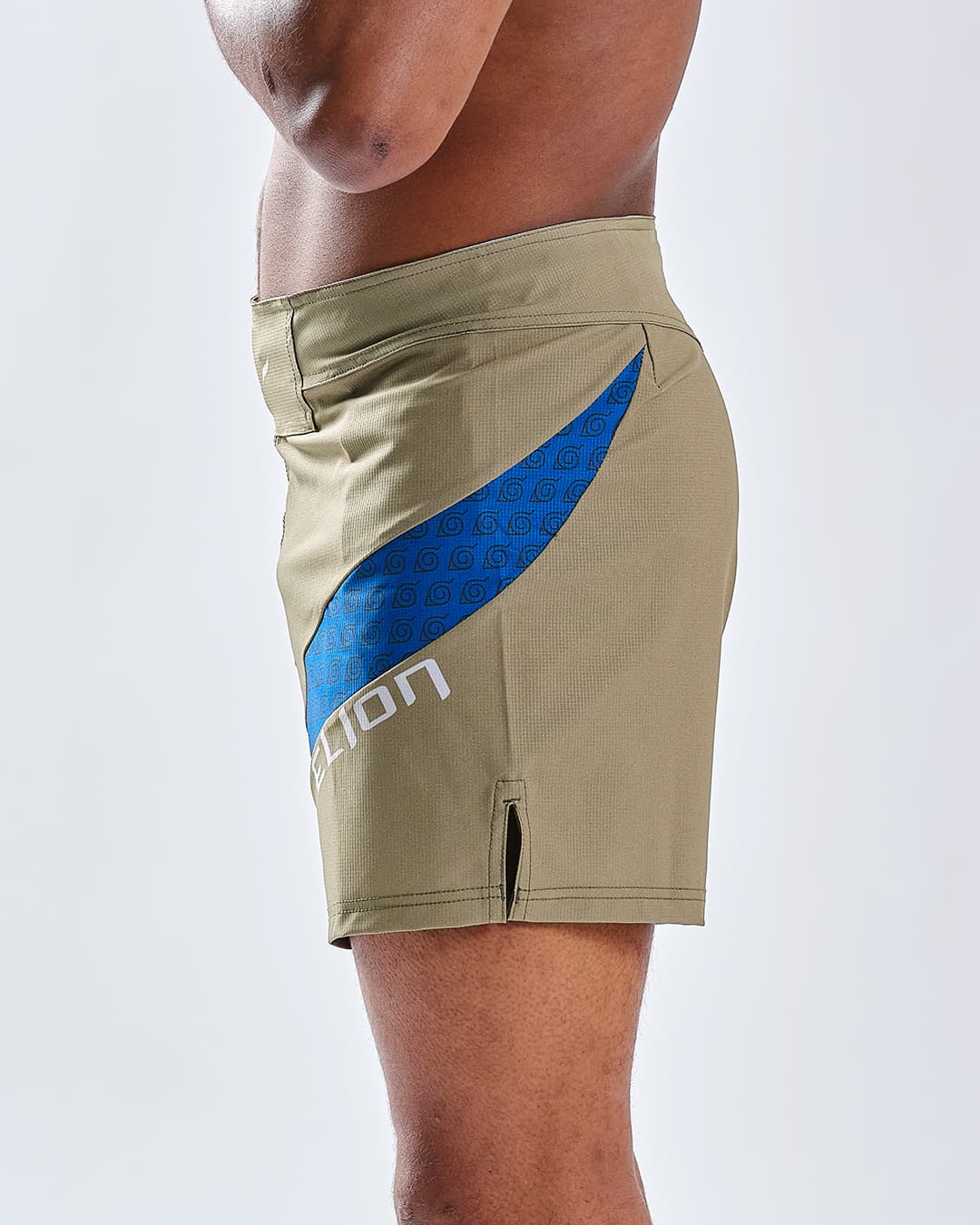 Short MMA SEYANT NARUTO X ELION KAKASHI Kaki/Bleu - Image 2