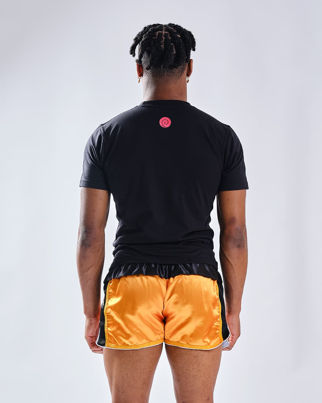T-Shirt NARUTO X ELION NARUTO Noir/Orange - Image 2