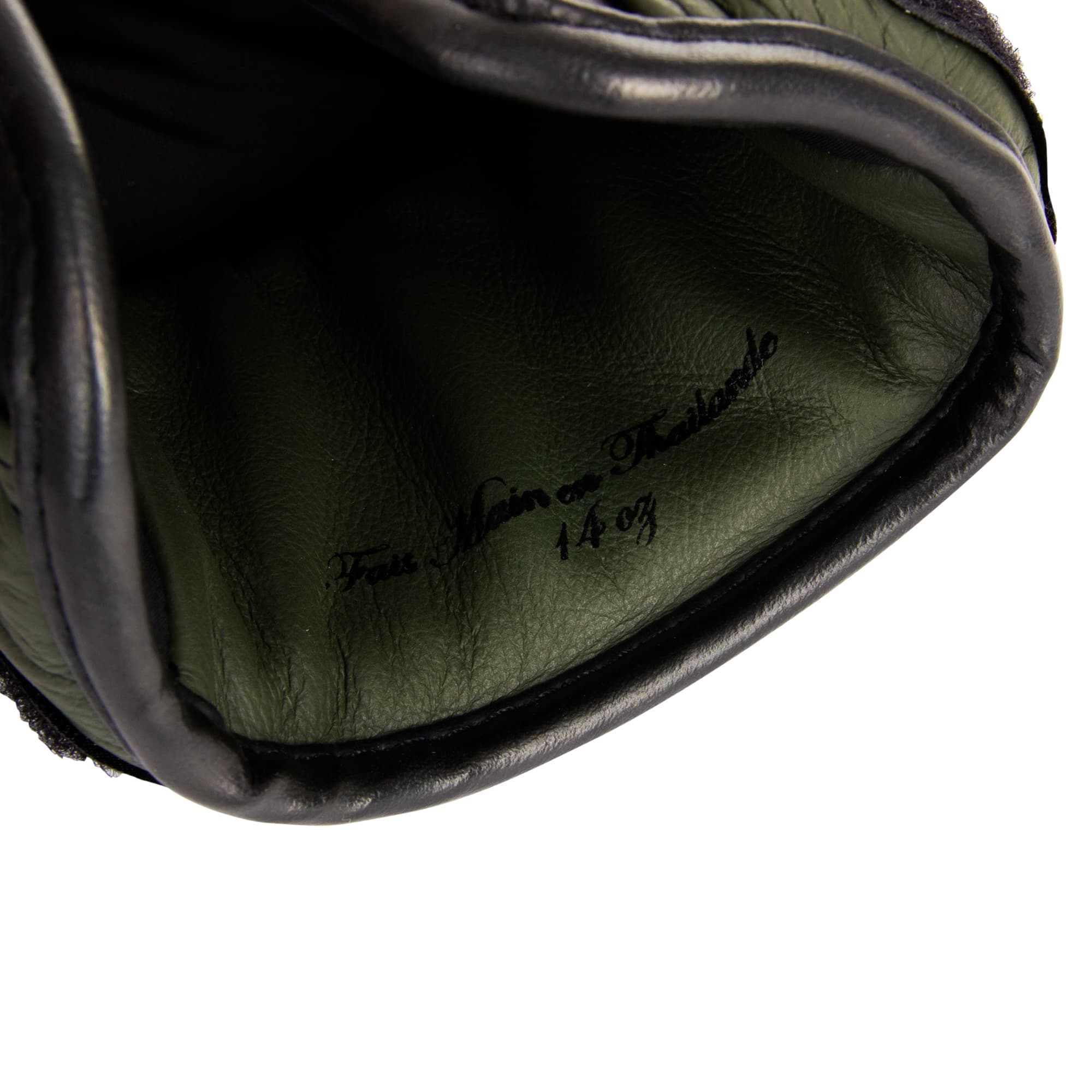 Gants de boxe ELION Collection Paris - Kaki Mat/Noir Mat - Image 6