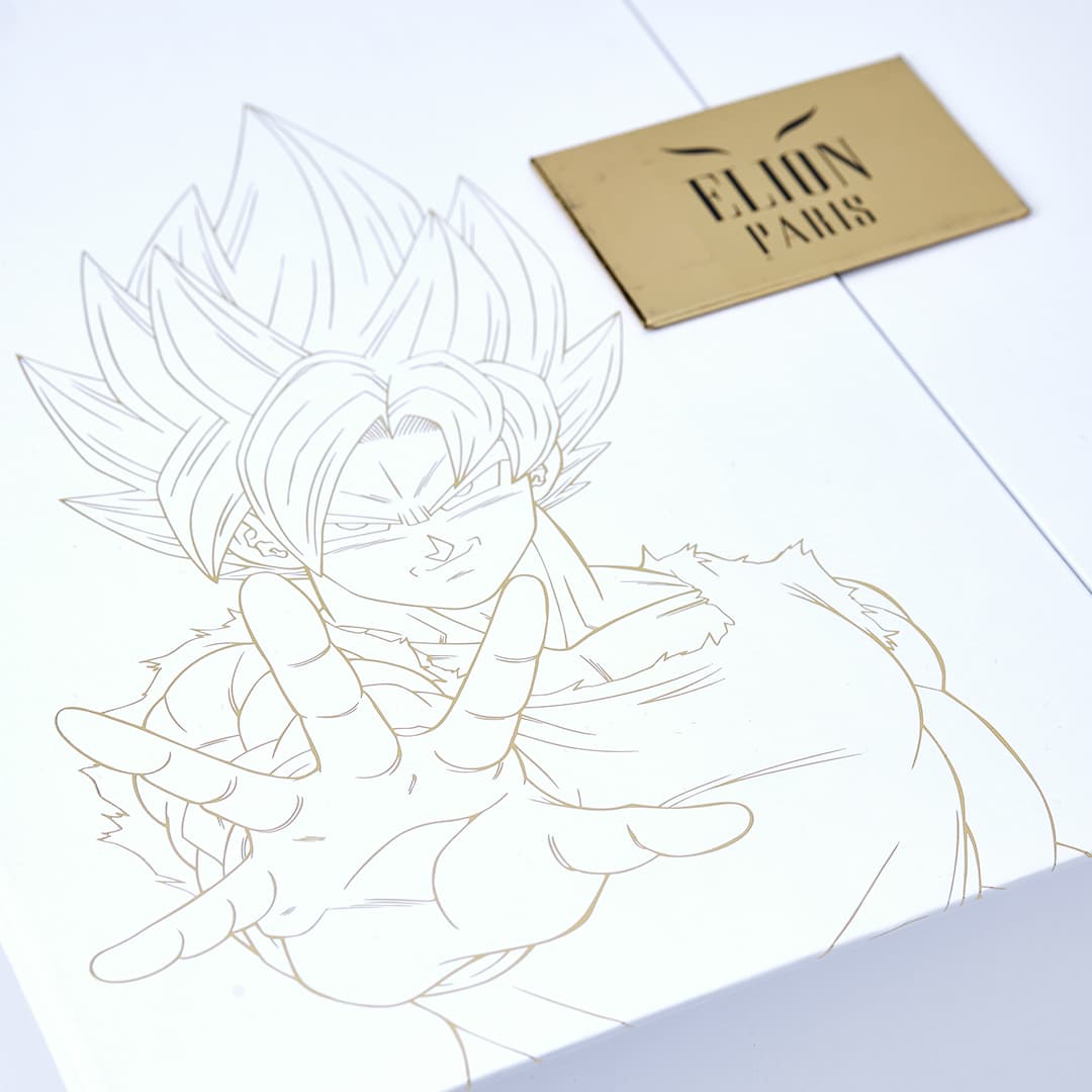 L'Elégant de boxe Dragon Ball Z X ELION Paris Edition Limitée Goku - Image 14